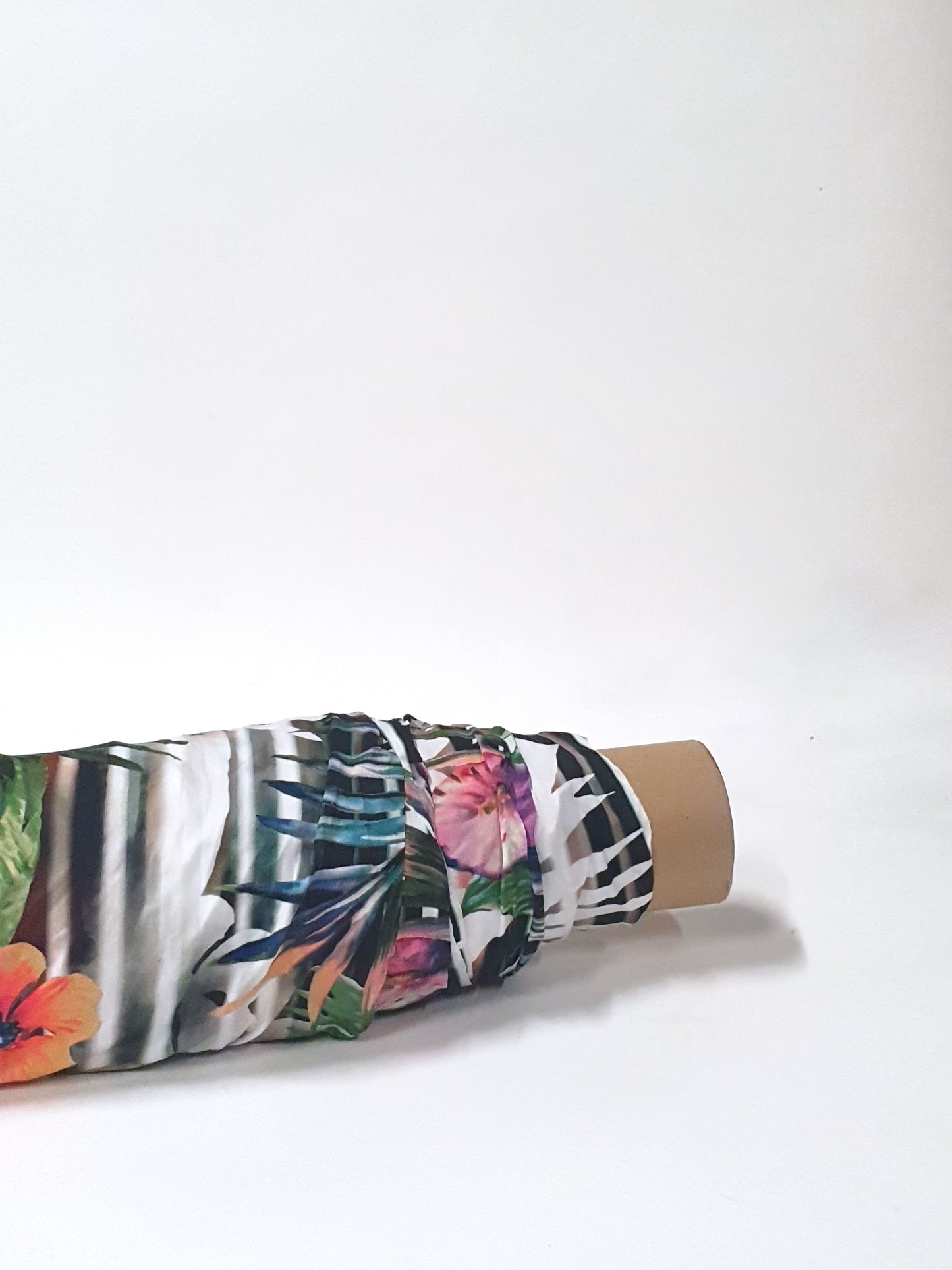 Fabric, Light Weight, Elastic, Floral Print