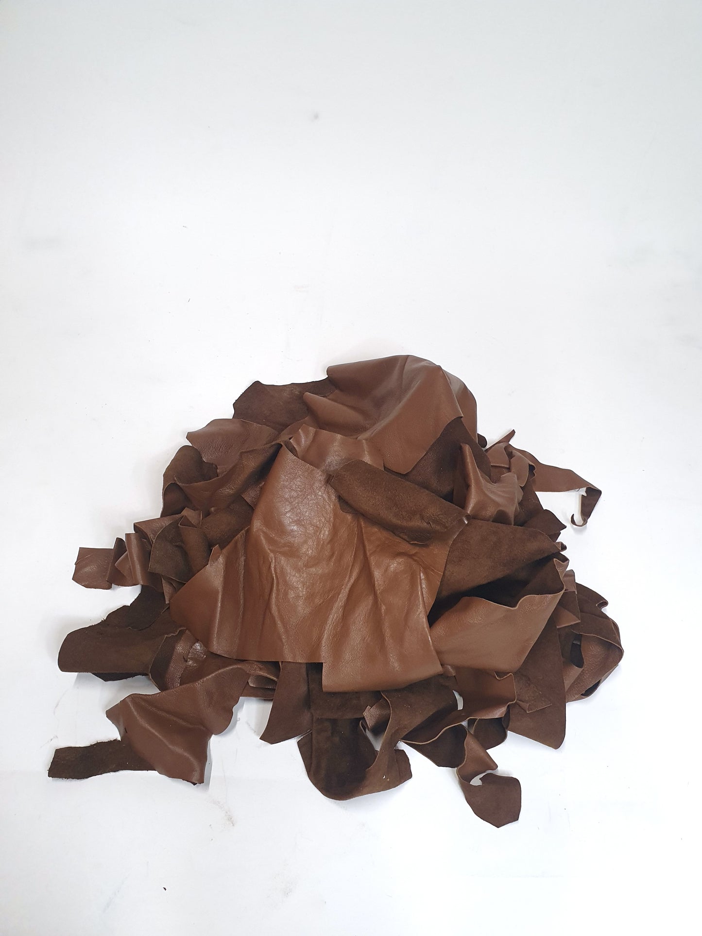 Leather, Offcuts, Light Brown