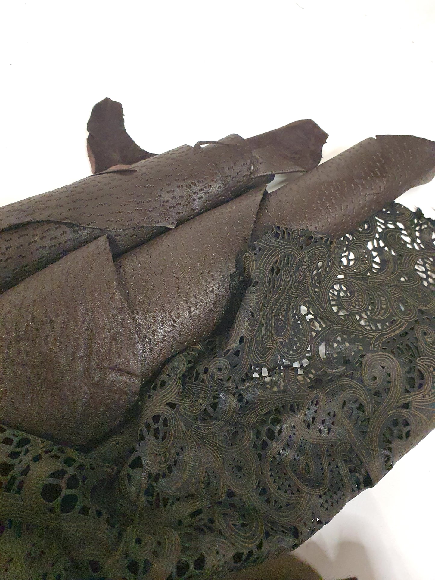 Leather, Offcuts, Special Finishes Mix