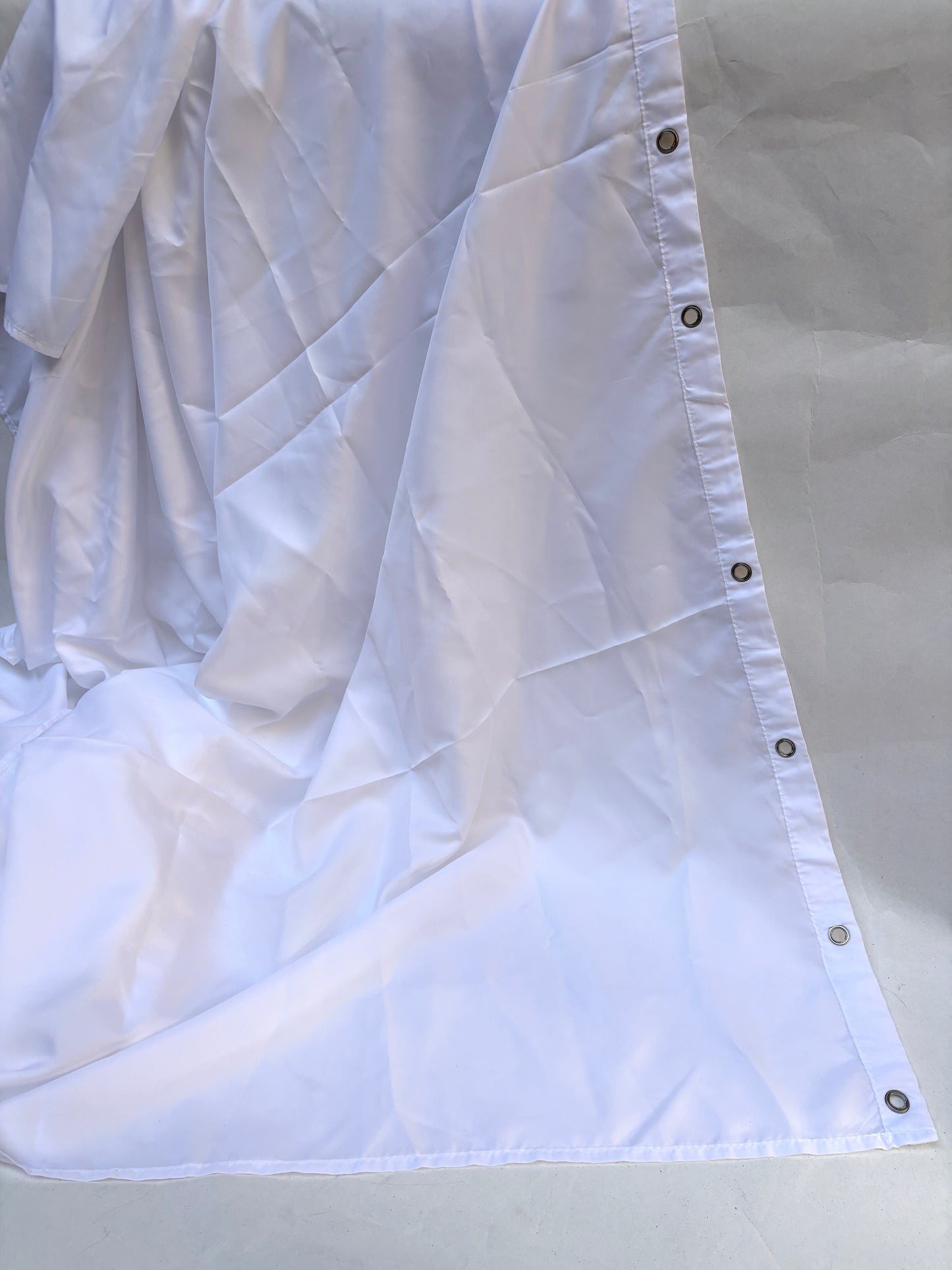 Synthetic Fabric, Off-white, Water Resistant Curtain, Mixed Bundle