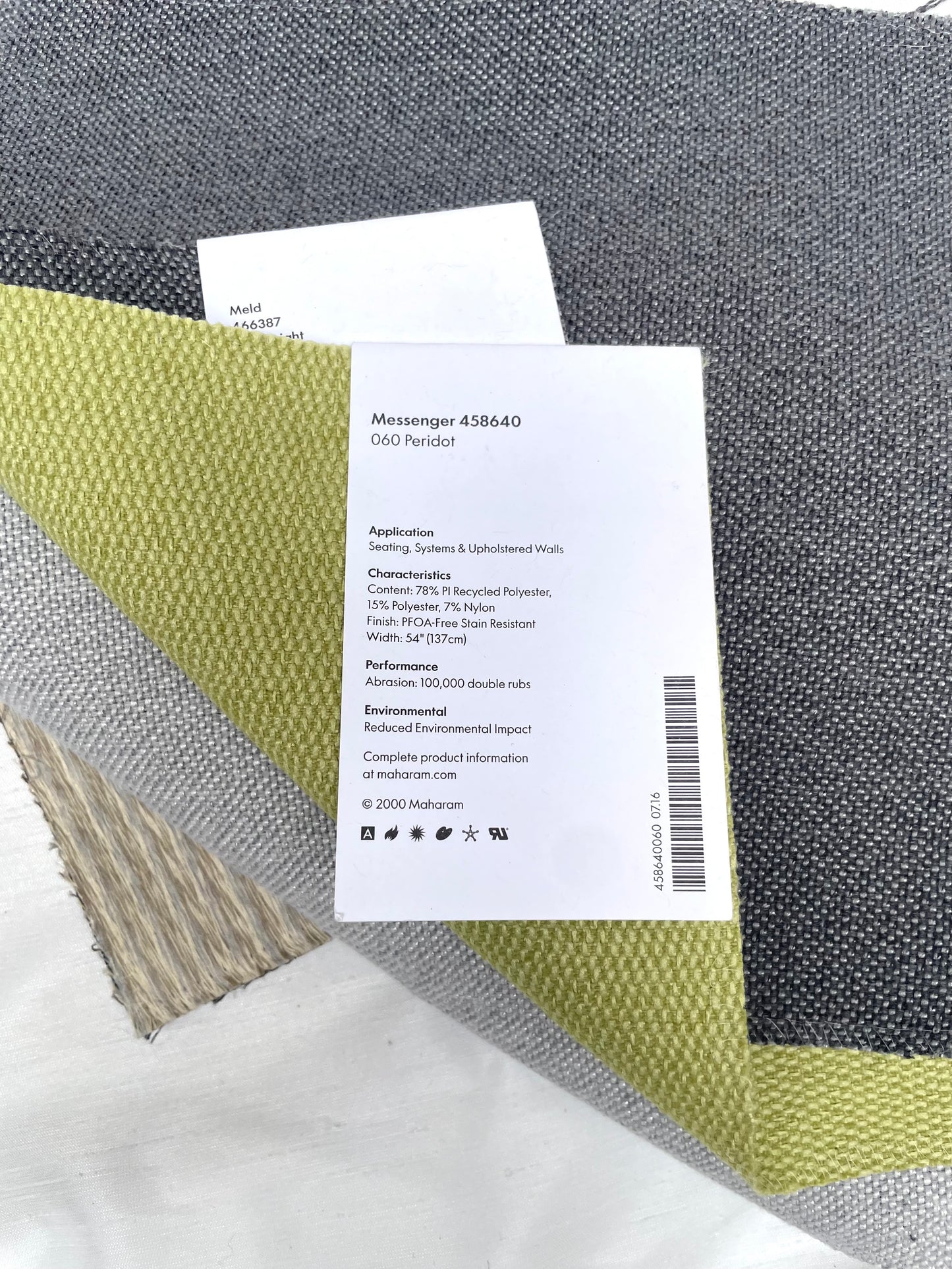 Colourful Fabric Sample Bundle of 13 from MAHARAM *ONE-OFF*