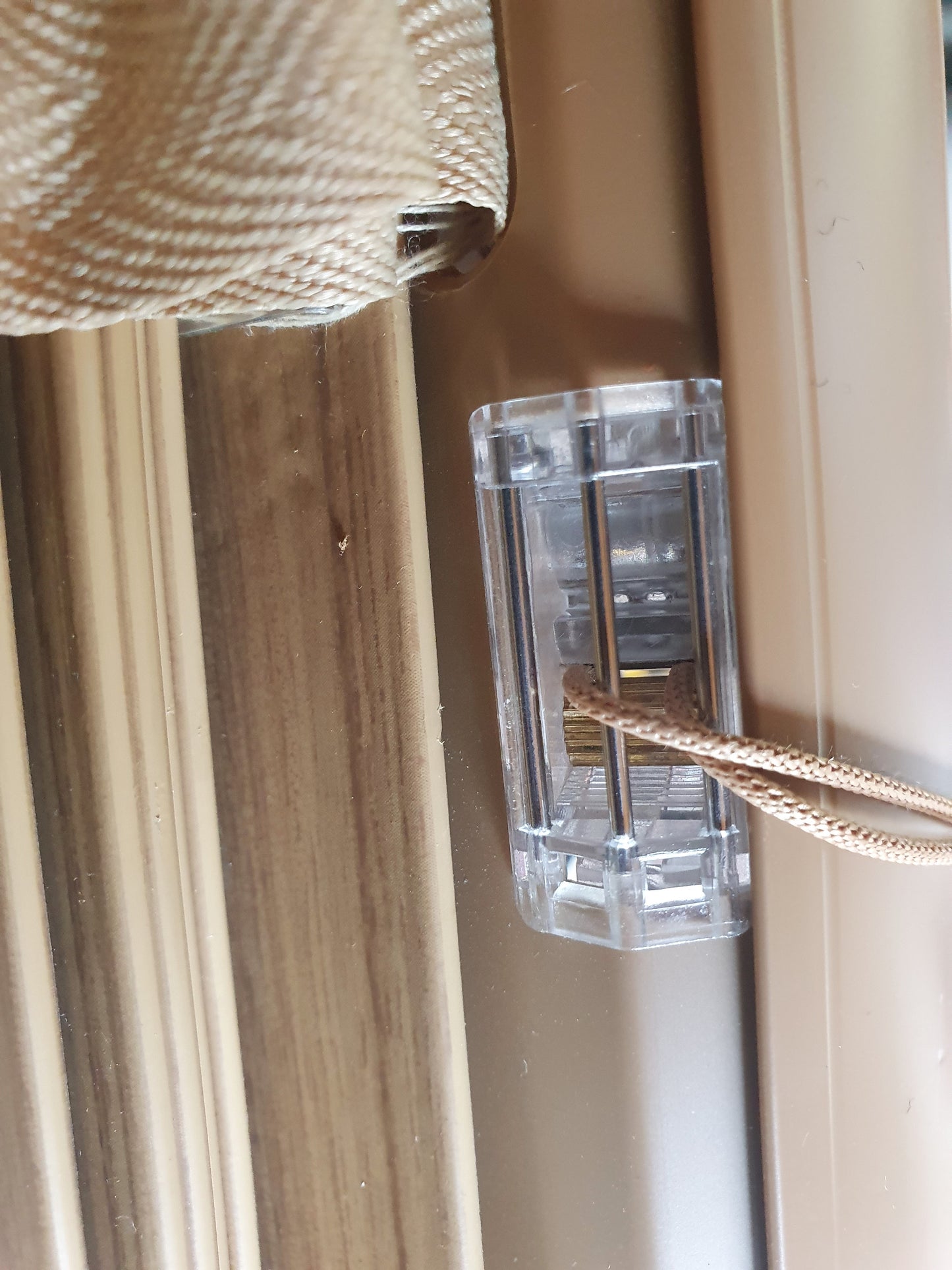 Wooden Window Roller Blind (Collection Only)