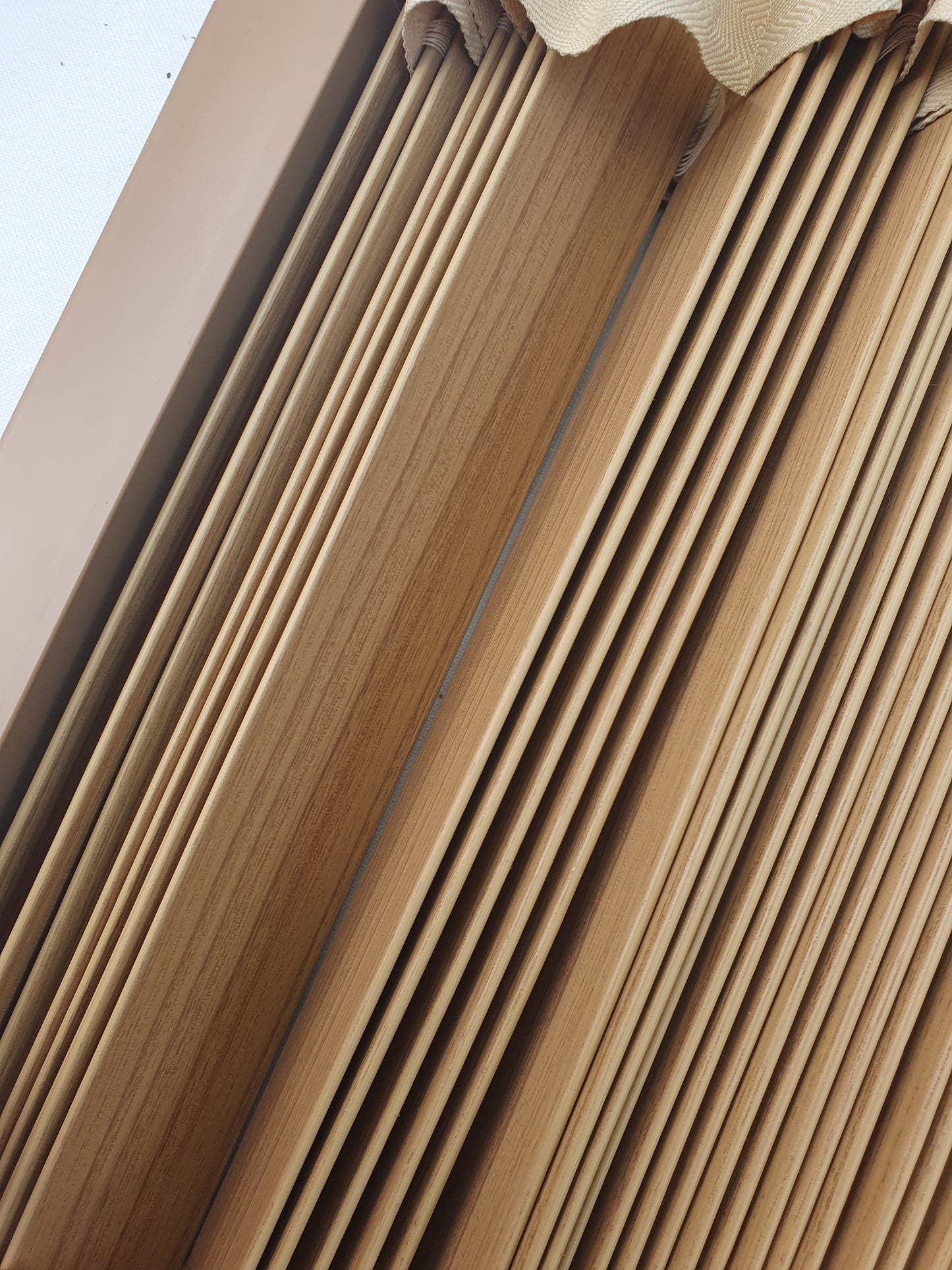 Wooden Window Roller Blind (Collection Only)