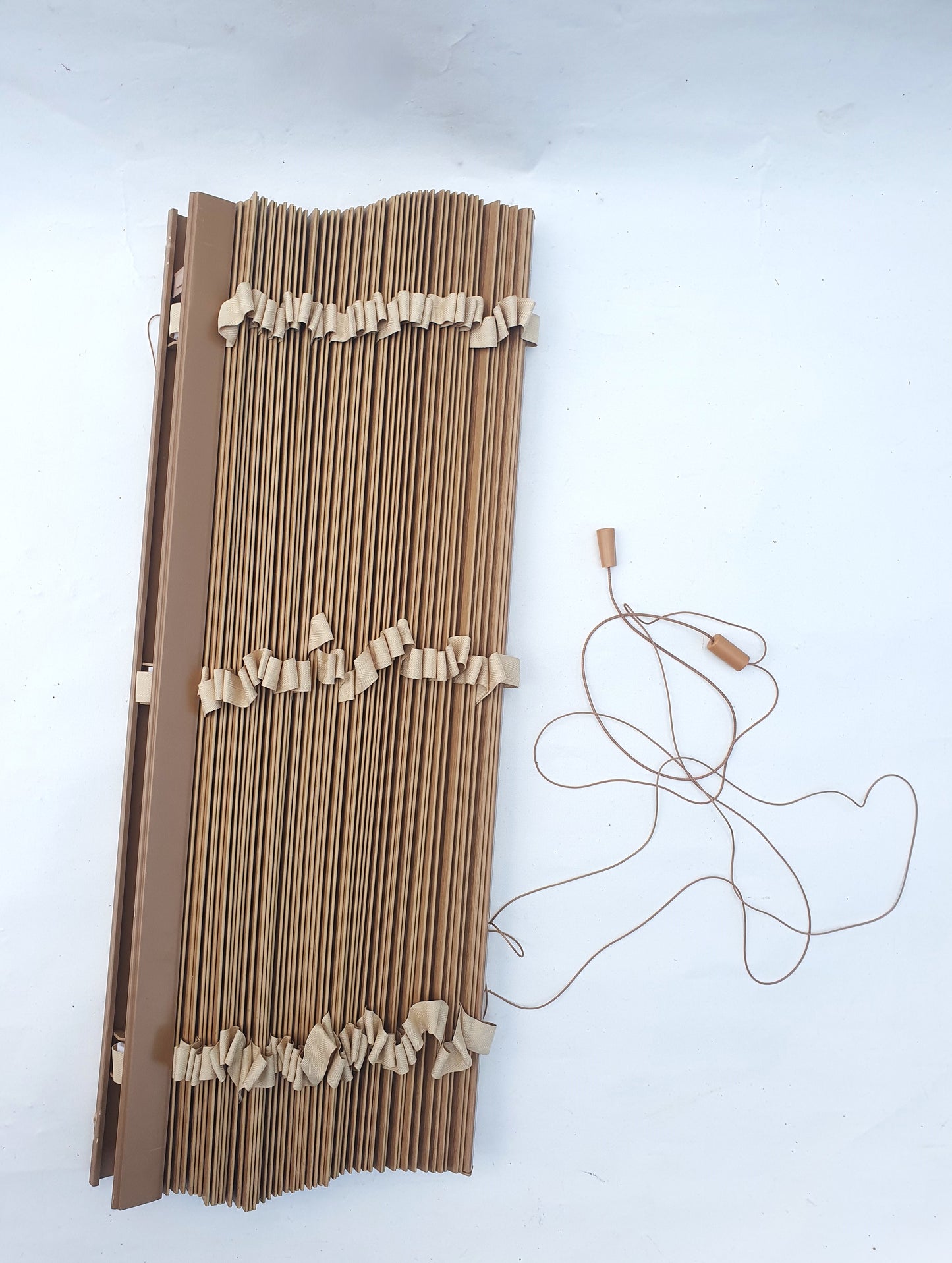 Coated Wooden Window Roller Blind (Collection Only)