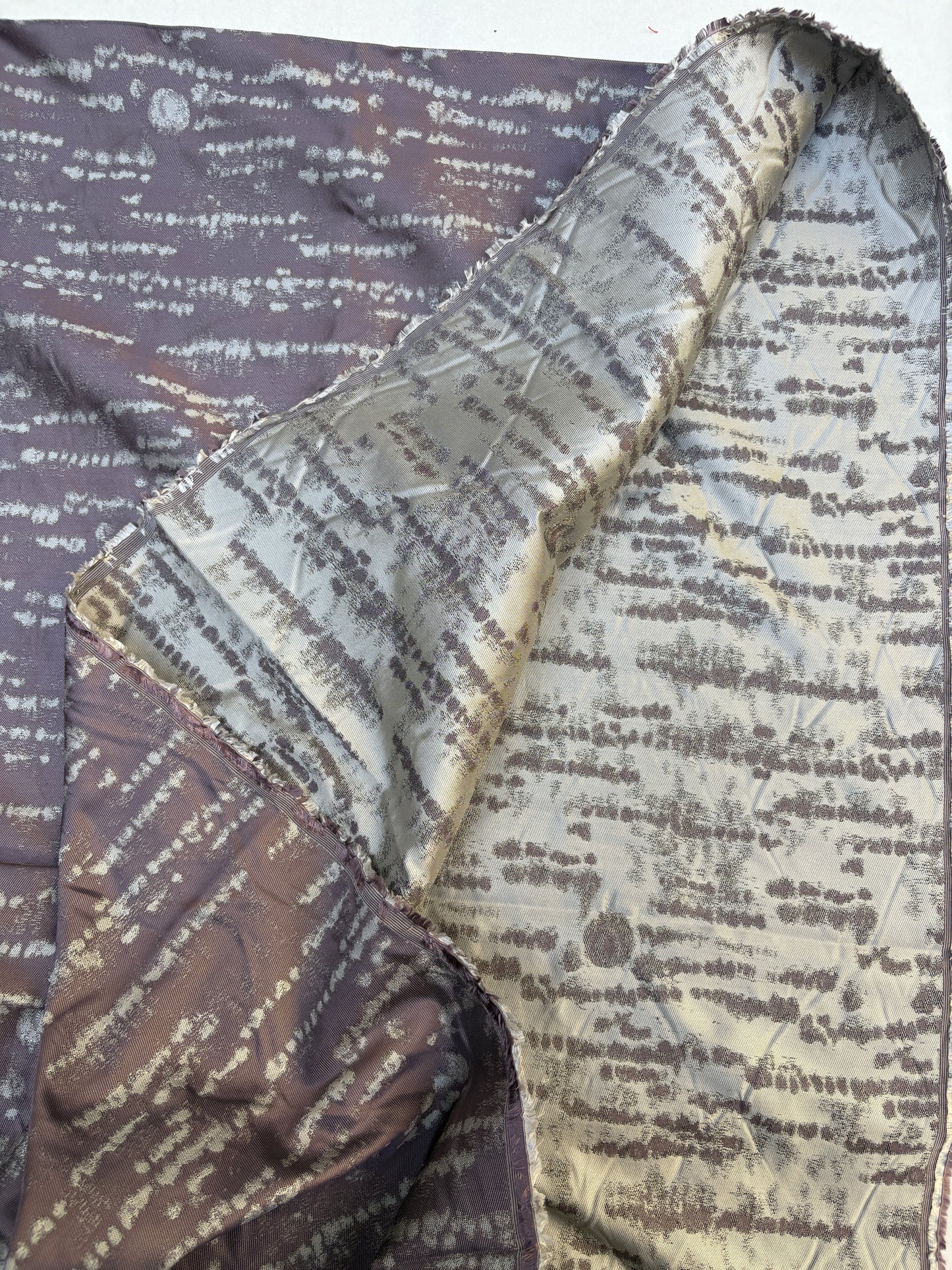 Fabric, Silk Blend, Woven Jacquard, Medium Weight, End of Roll, Choose-your-colour