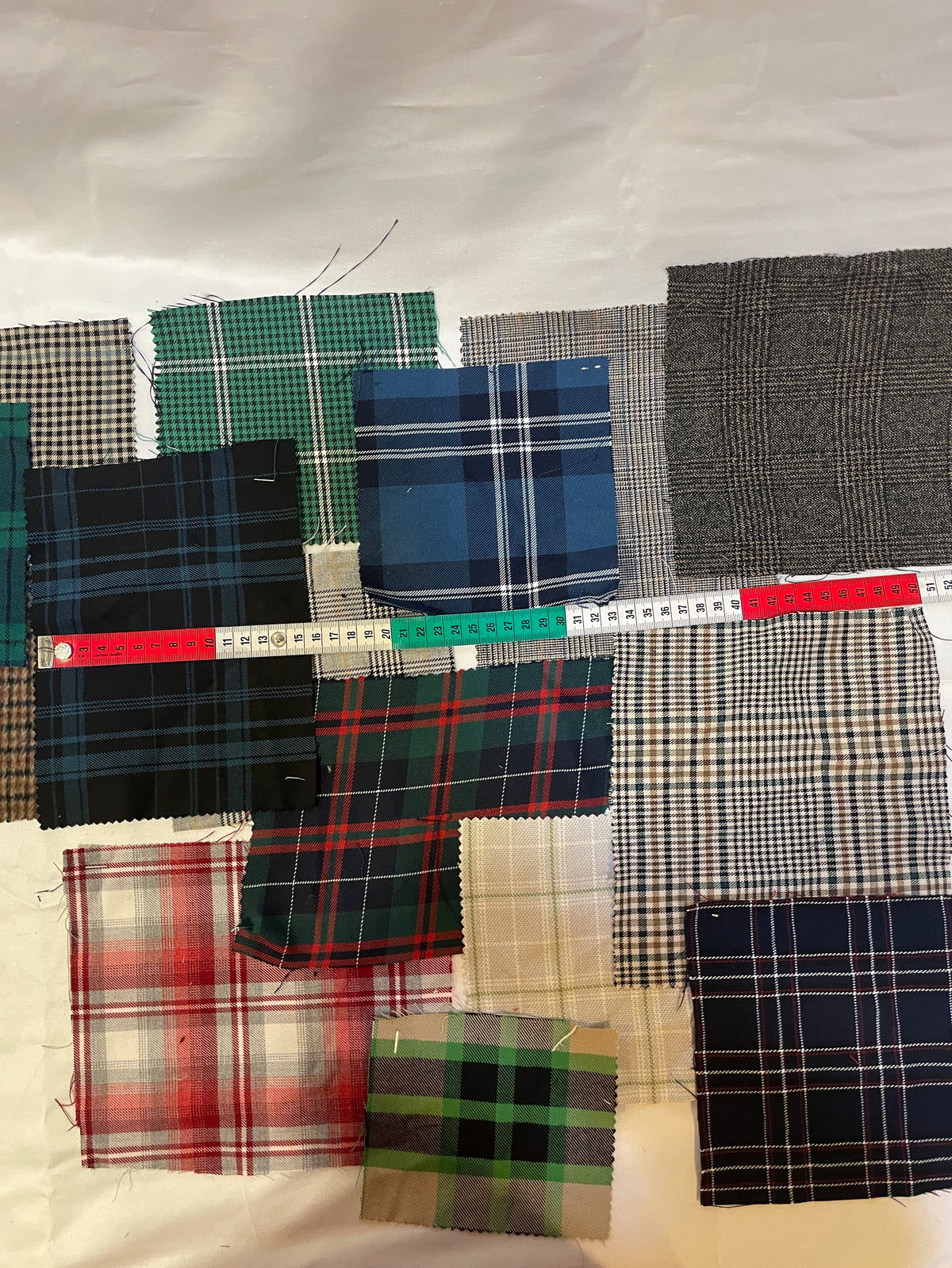 Checkered Fabric Sample from Nobody’s Child Bundle of 15 *ONE-OFF*