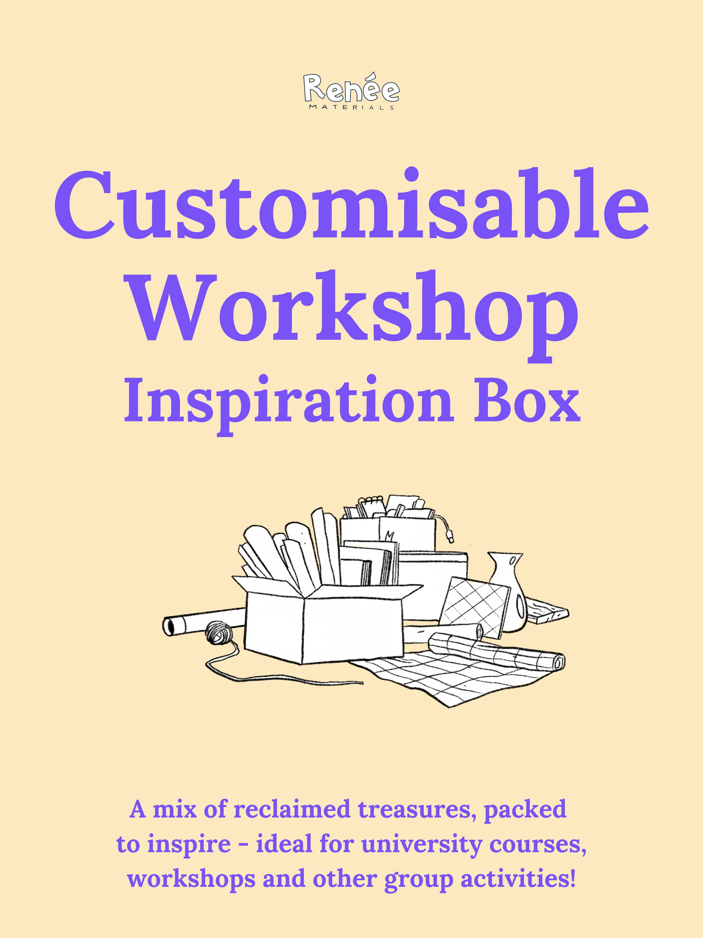 Renee's Customisable Group Workshop INSPIRATION BOX