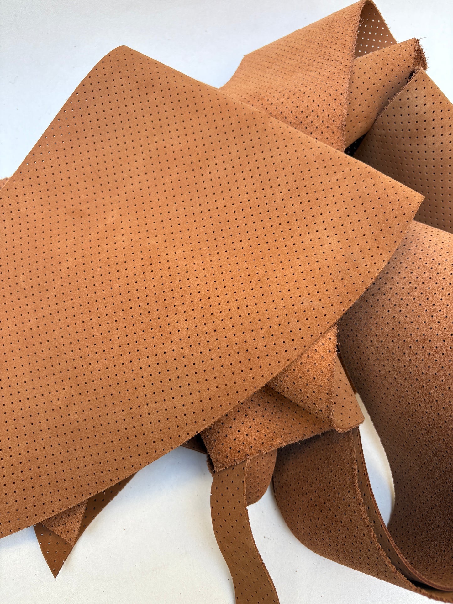 Nubuck Leather Offcuts from Bill Amberg, Choose-your-colour
