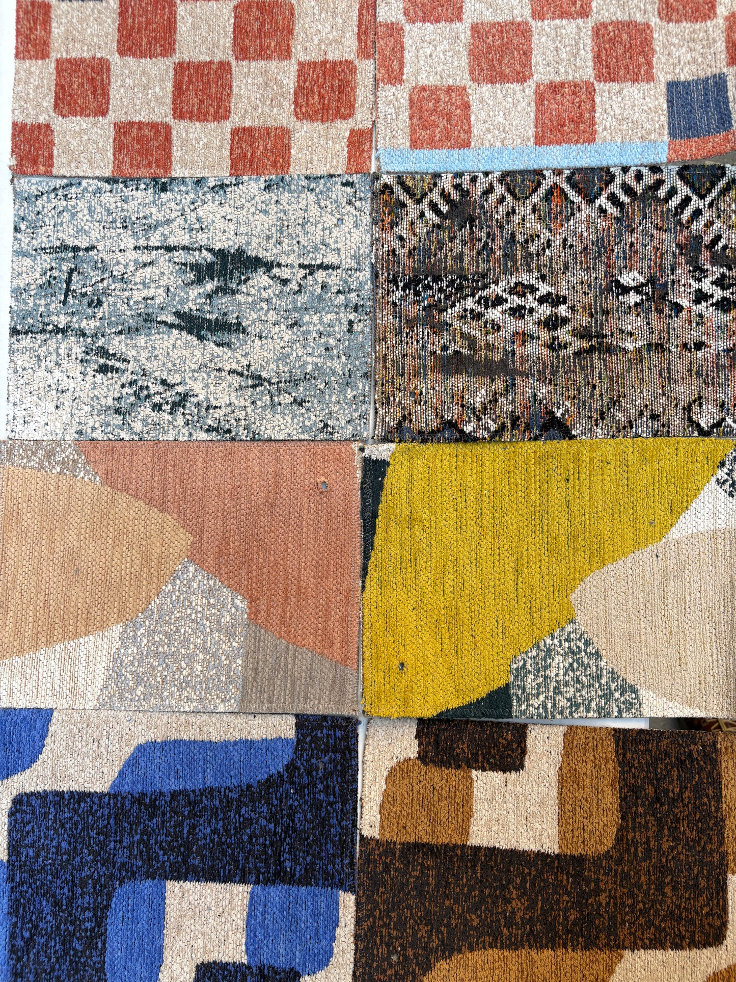 Abstract Patterned Rug Bundle of Six *ONE-OFF*