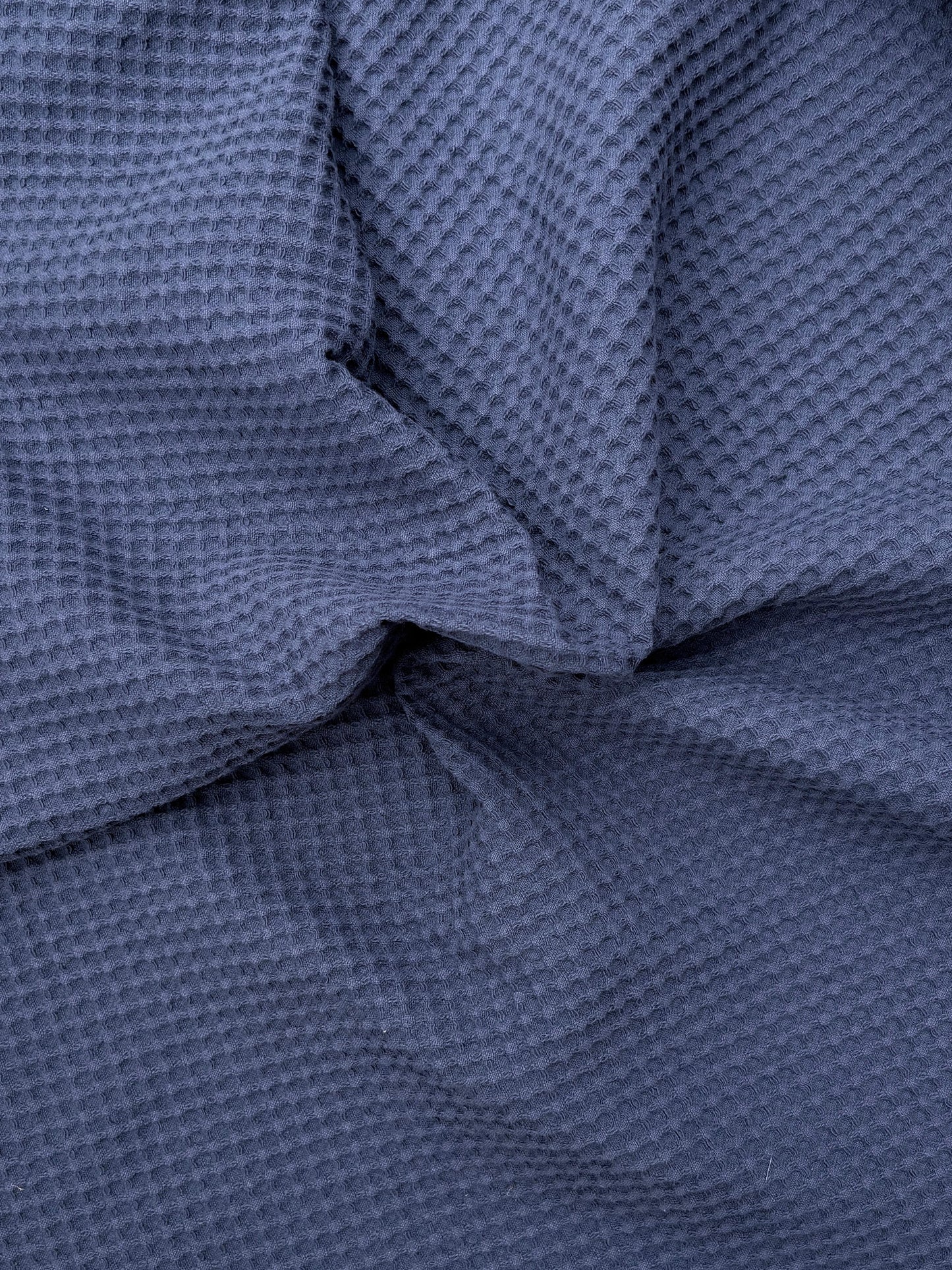 Fabric, Heavy Weight Honeycomb, Dark Blue