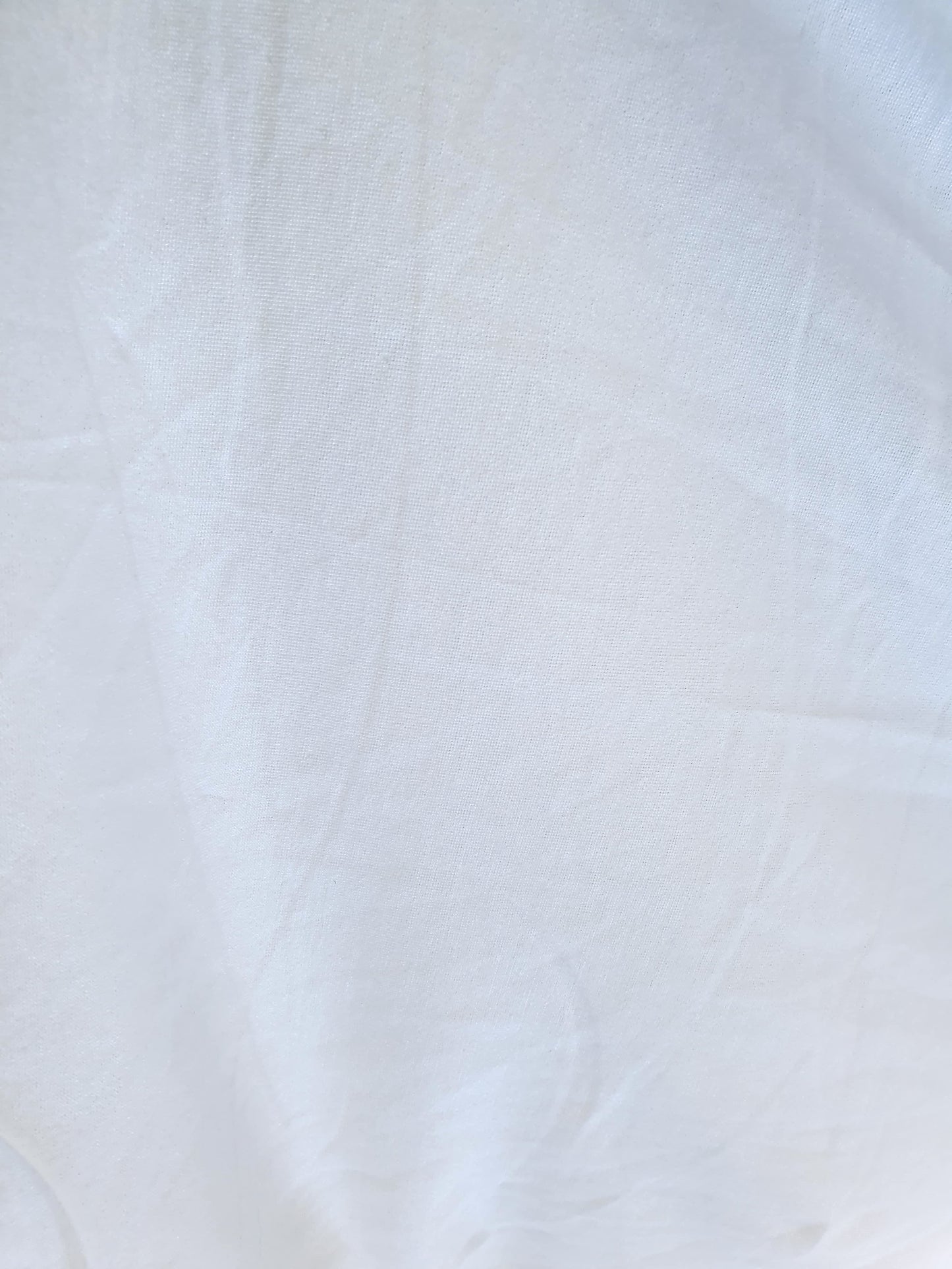 Fabric, Light Weight, Jersey, White