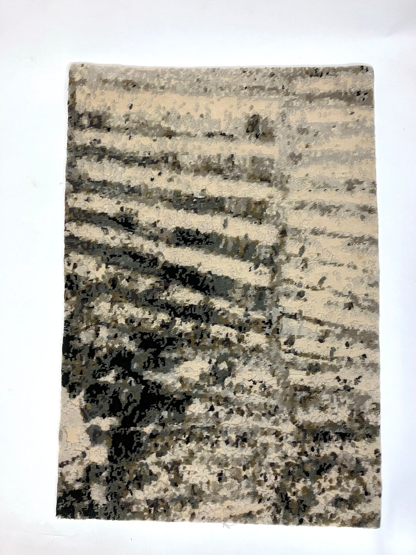 Rug, Hand Knotted, Enigma Grey, 60cmx90cm