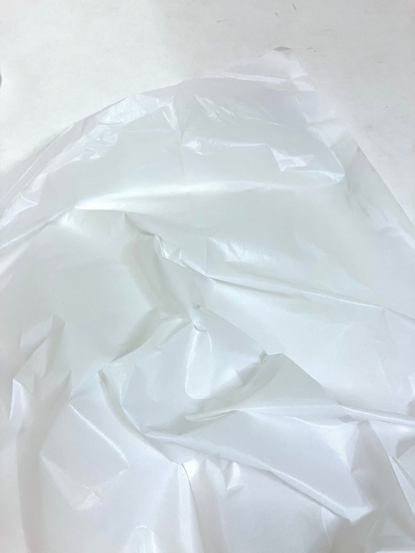 Plastic, Firm, White/Red/Green