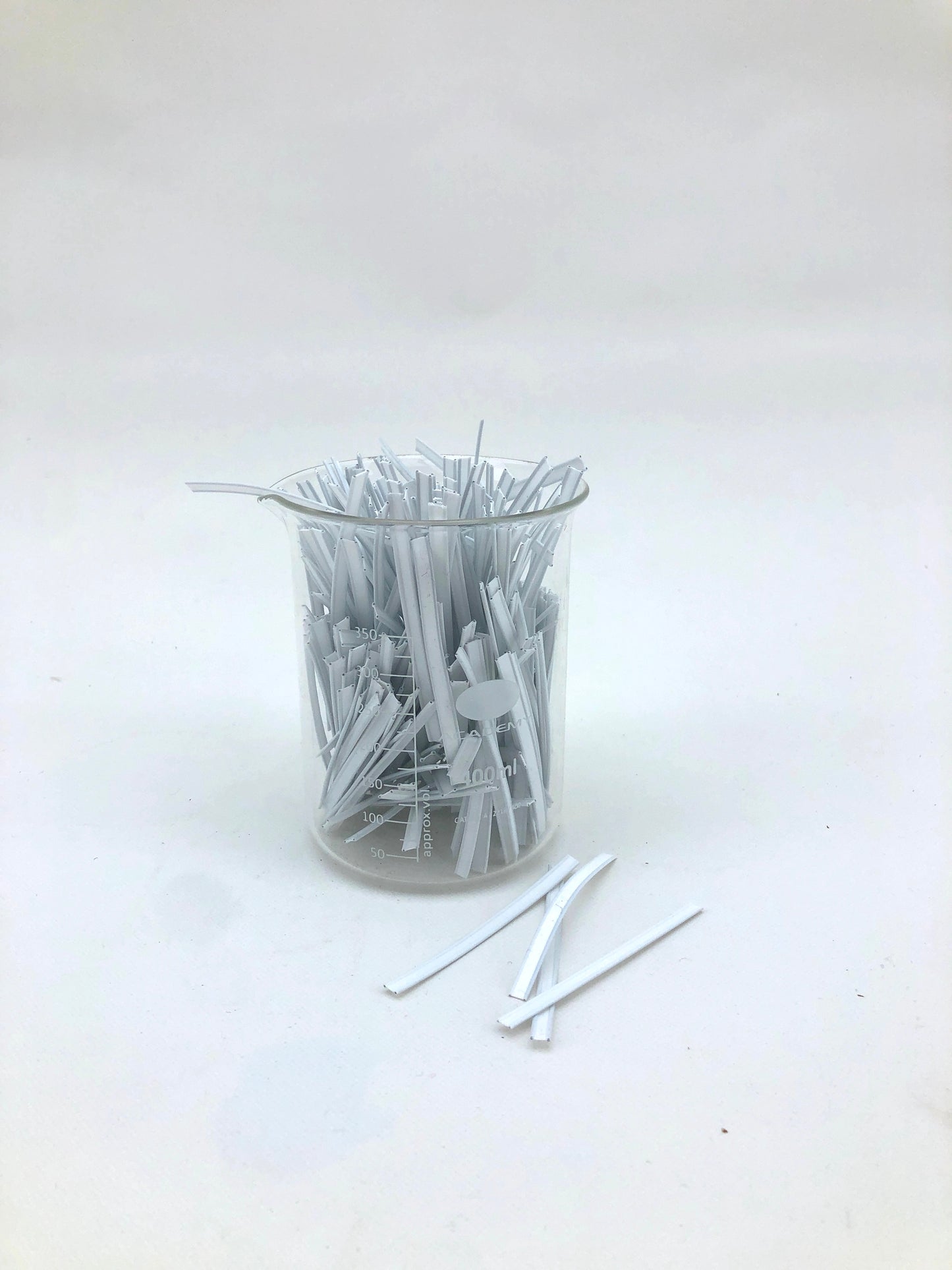 Twist Ties, White