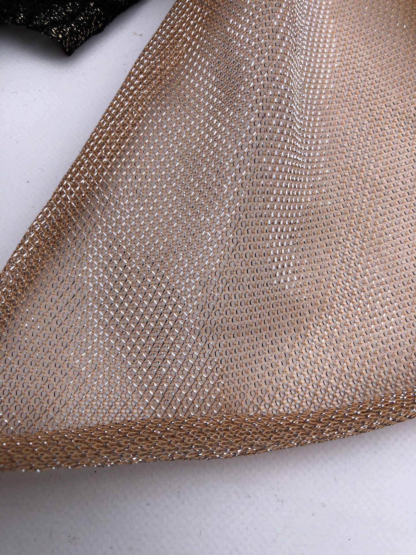 Couture Lace, Black with Gold & Nude with Silver