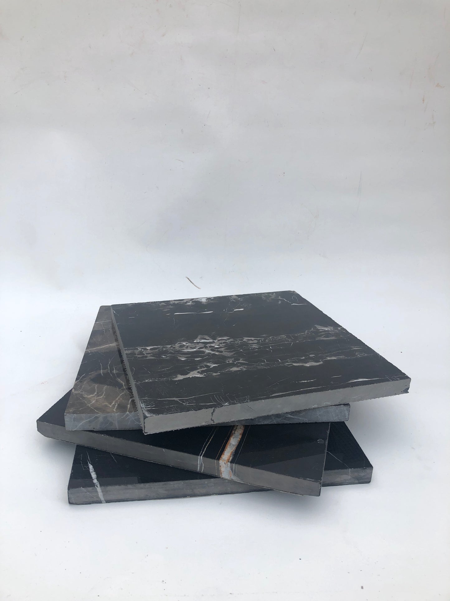 Stone, Marble Tile, Black - 4kg
