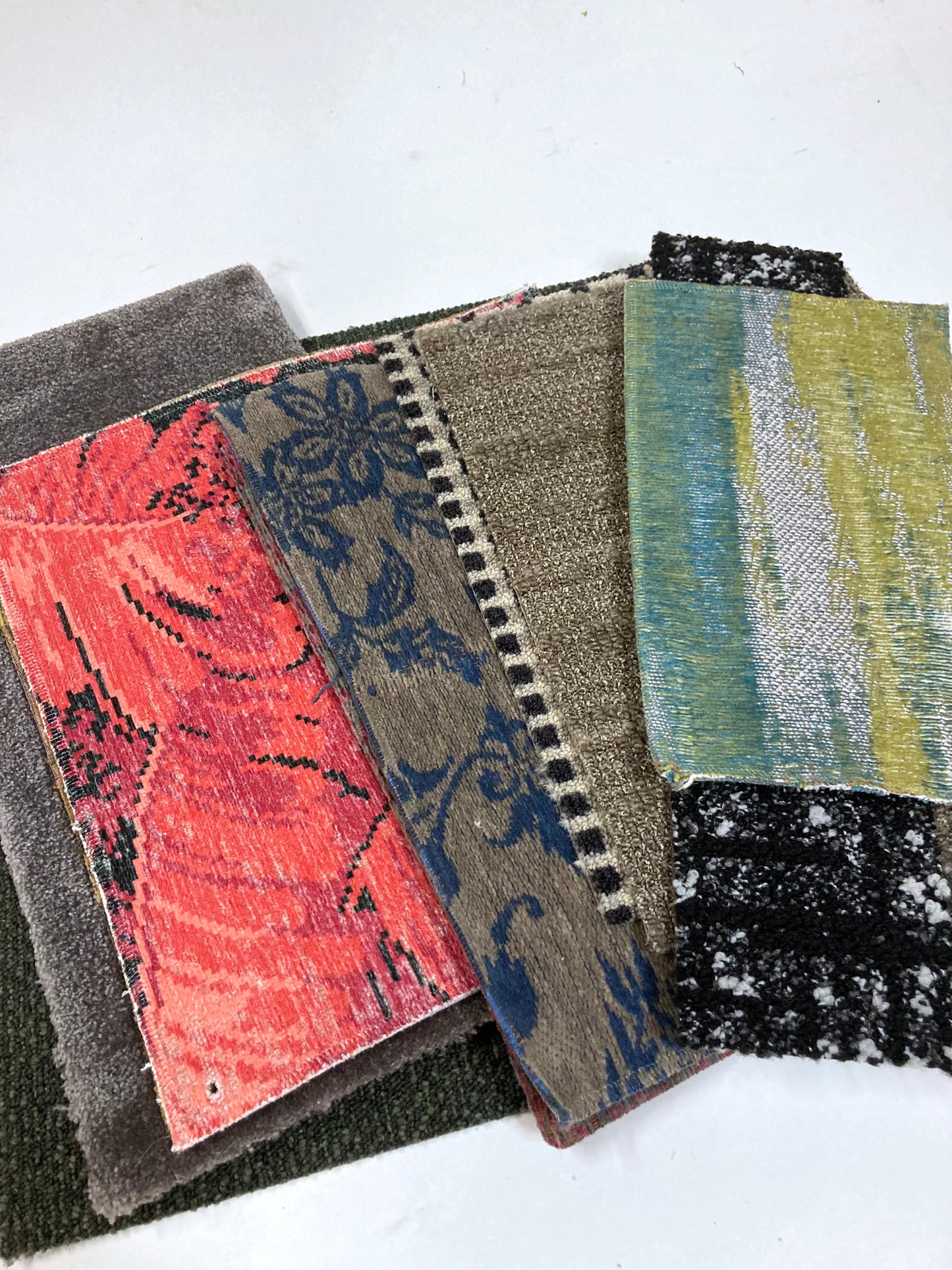 Textiles, Carpet Samples, Mix