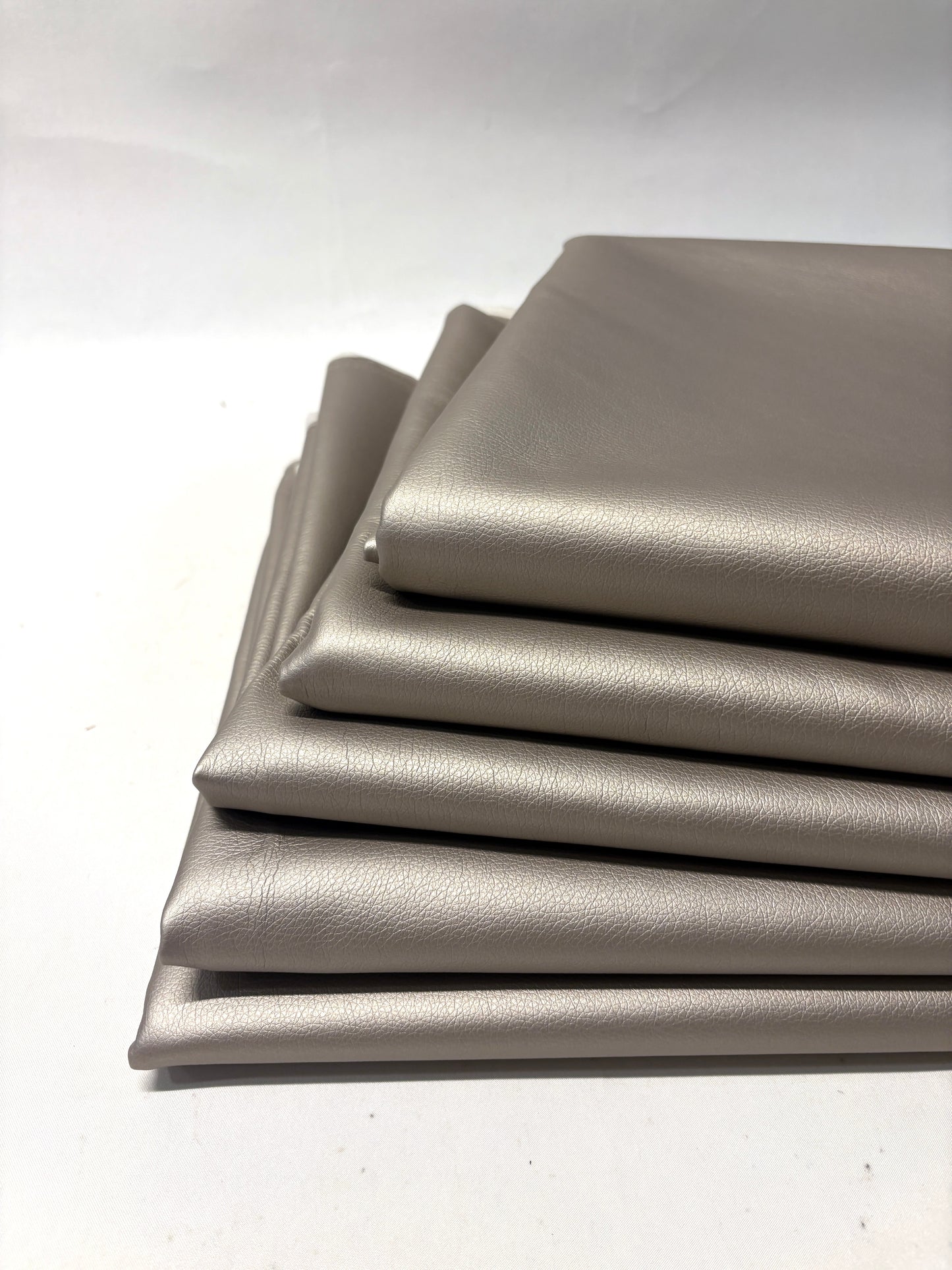 Faux Leather, Metallic Bronze, Large Pieces