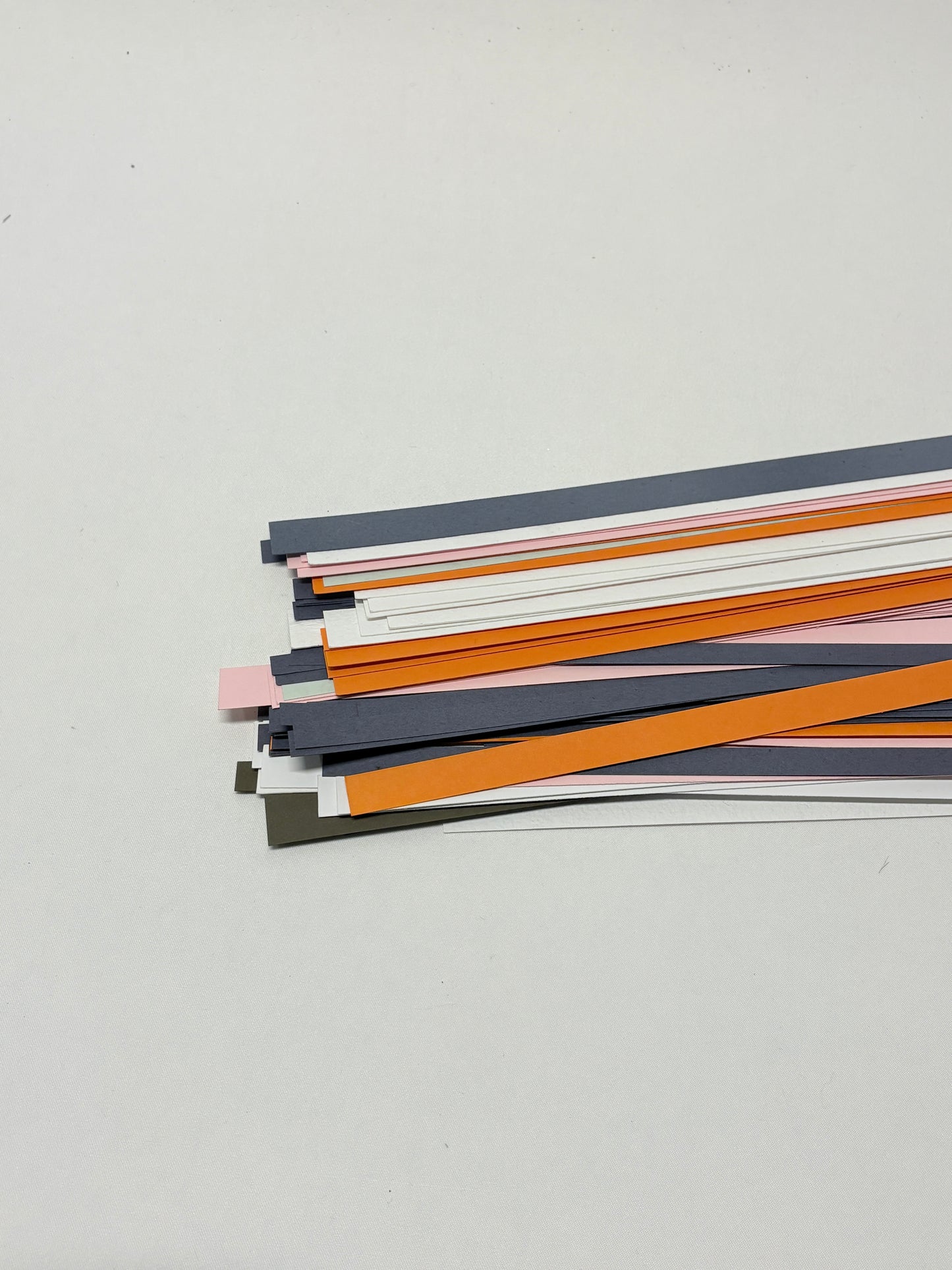 Paper Thin Stripes, Mixed colours - 100g
