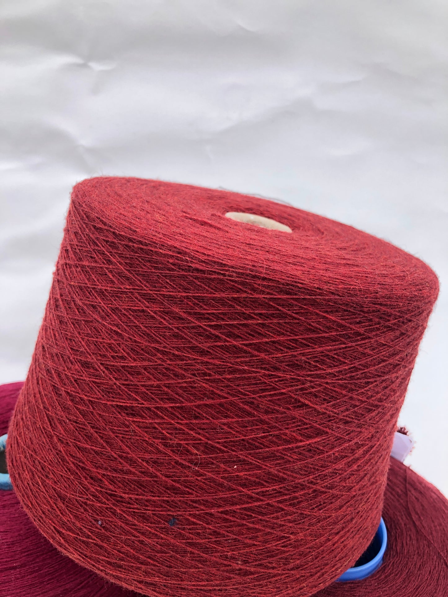 Yarn Cones, Dark Red
