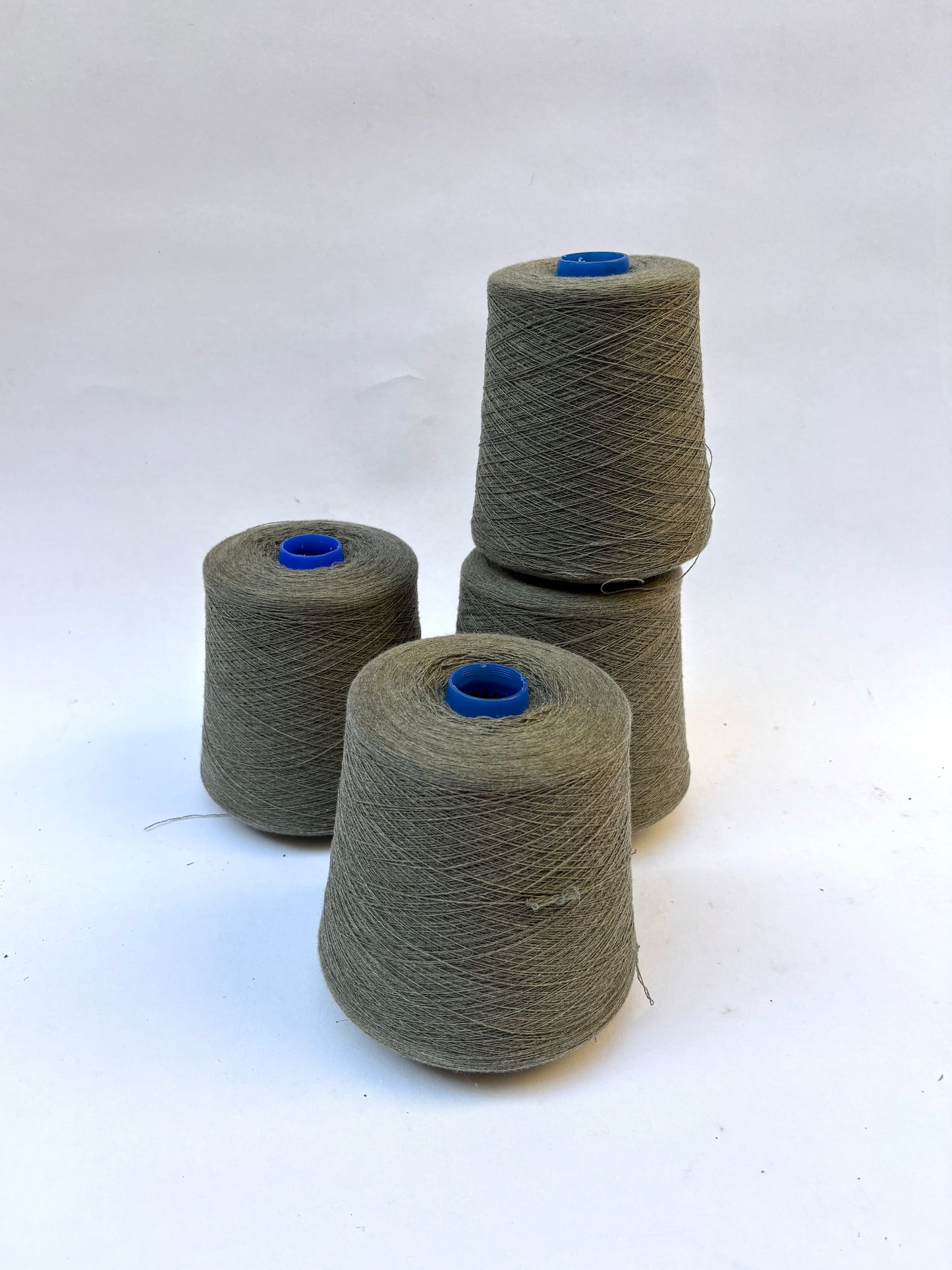 Yarn Cones, Wool, Moss