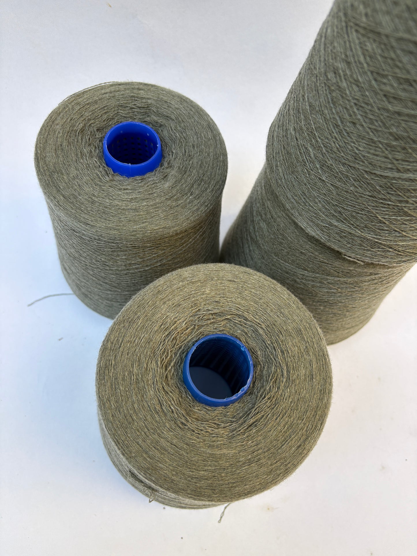 Yarn Cones, Wool, Moss