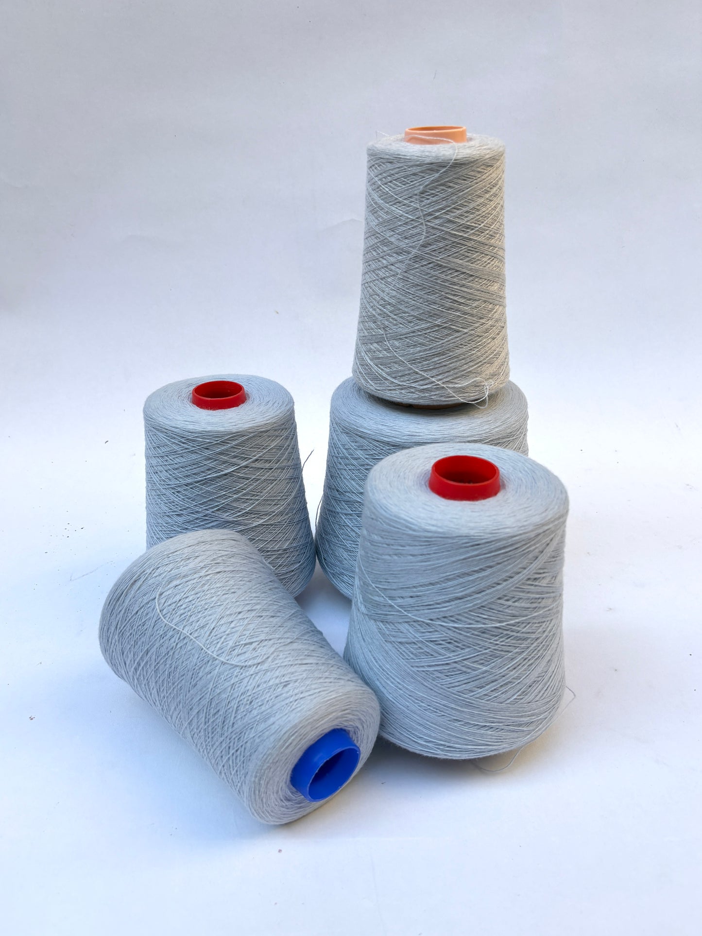 Yarn Cones, Wool, Baby Blue