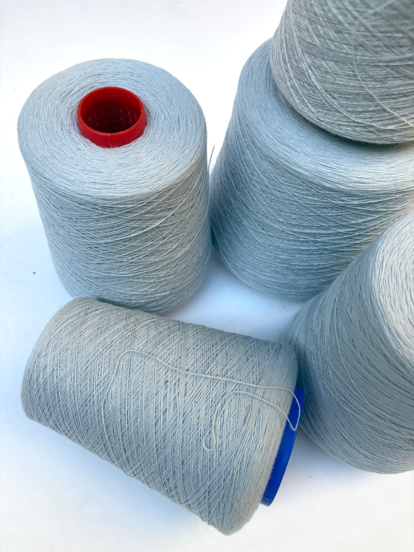 Yarn Cones, Wool, Baby Blue
