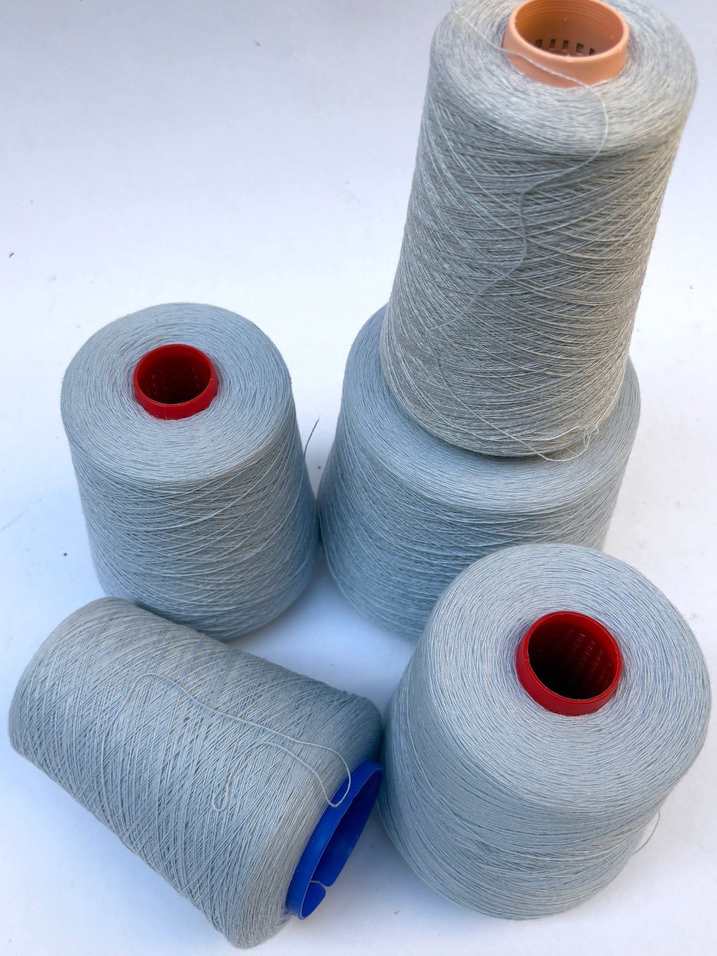 Yarn Cones, Wool, Baby Blue