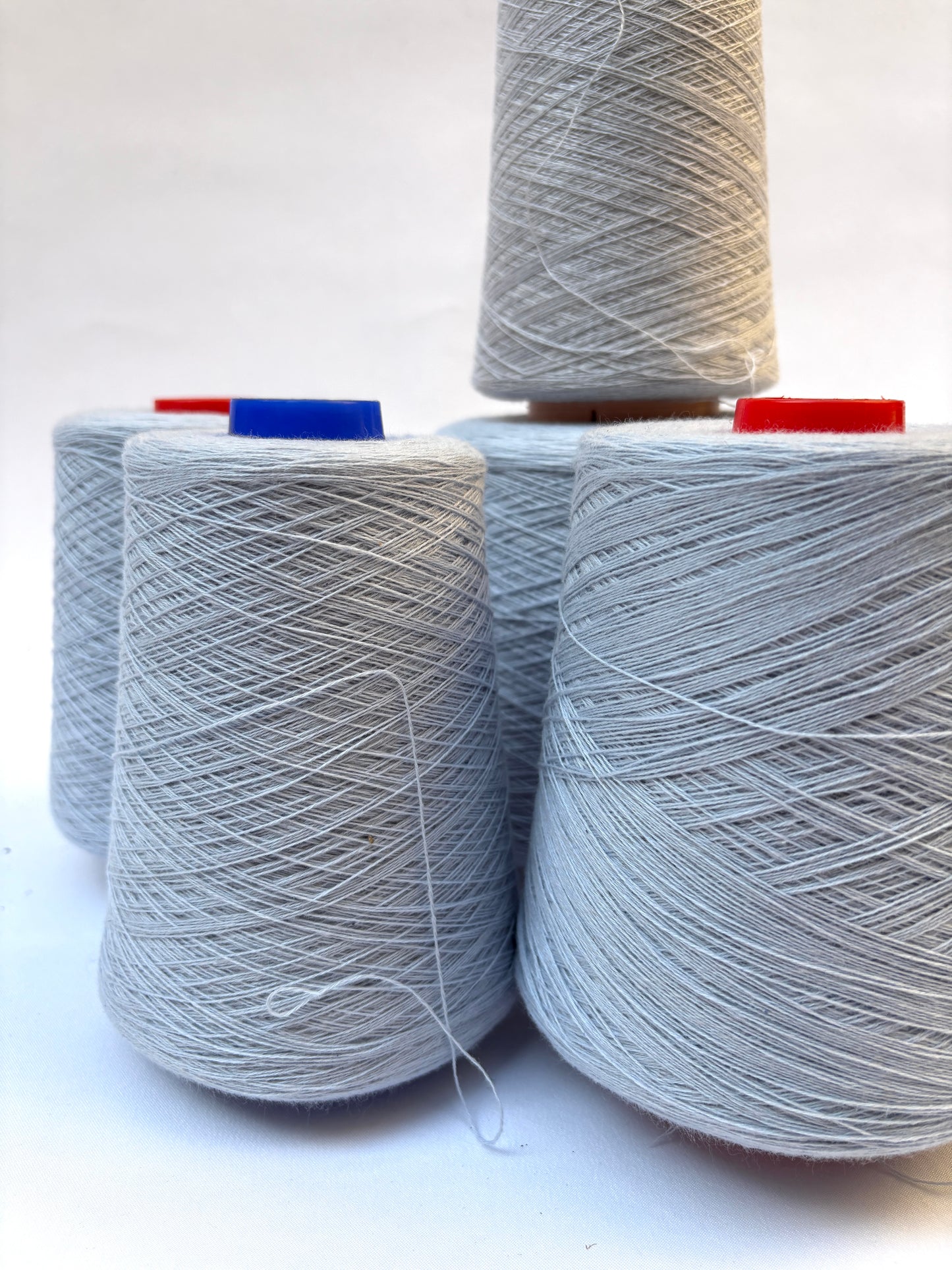 Yarn Cones, Wool, Baby Blue