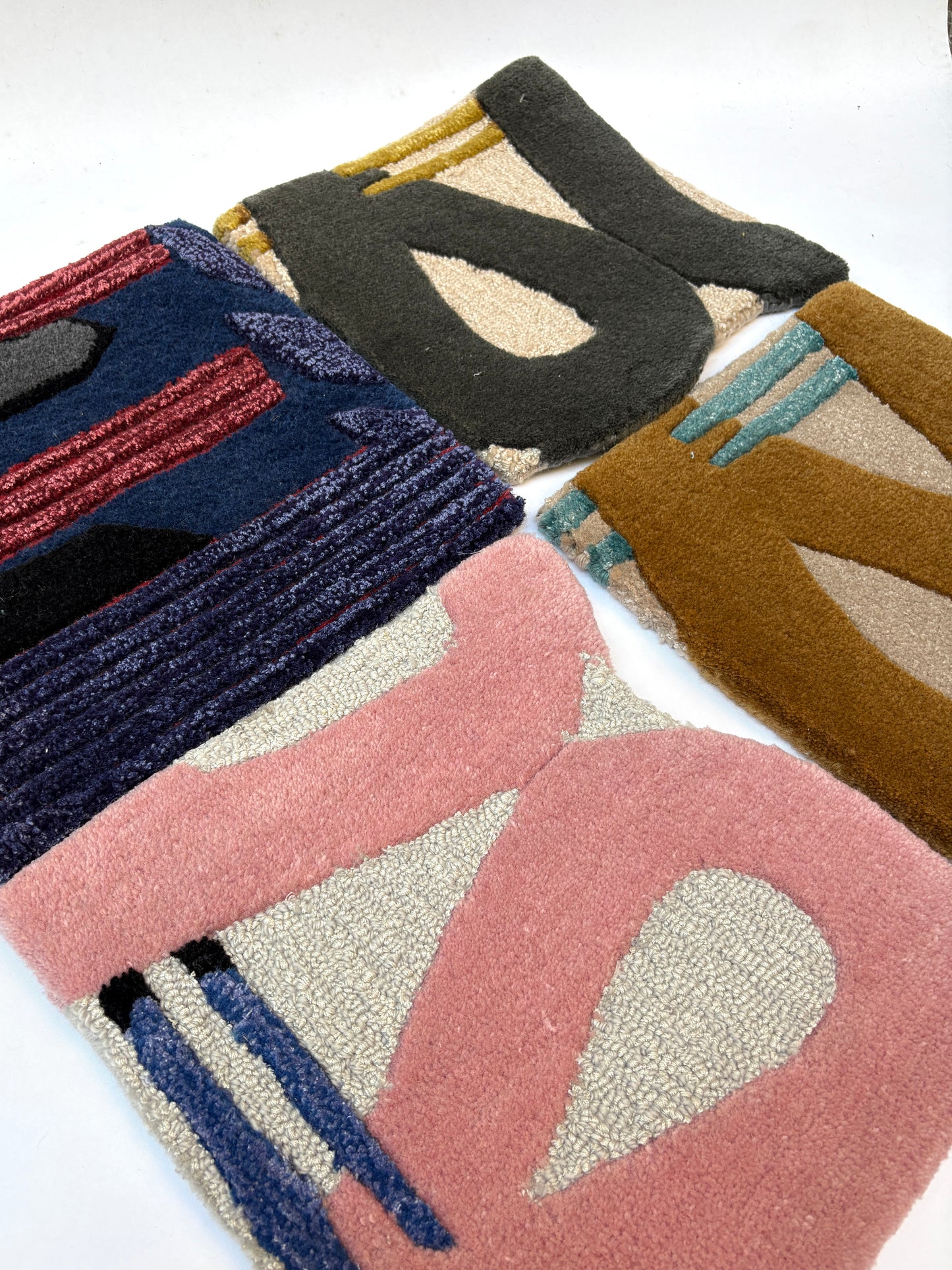 Rug Sample, from Floor_Story, Small Pieces, 25x25cm