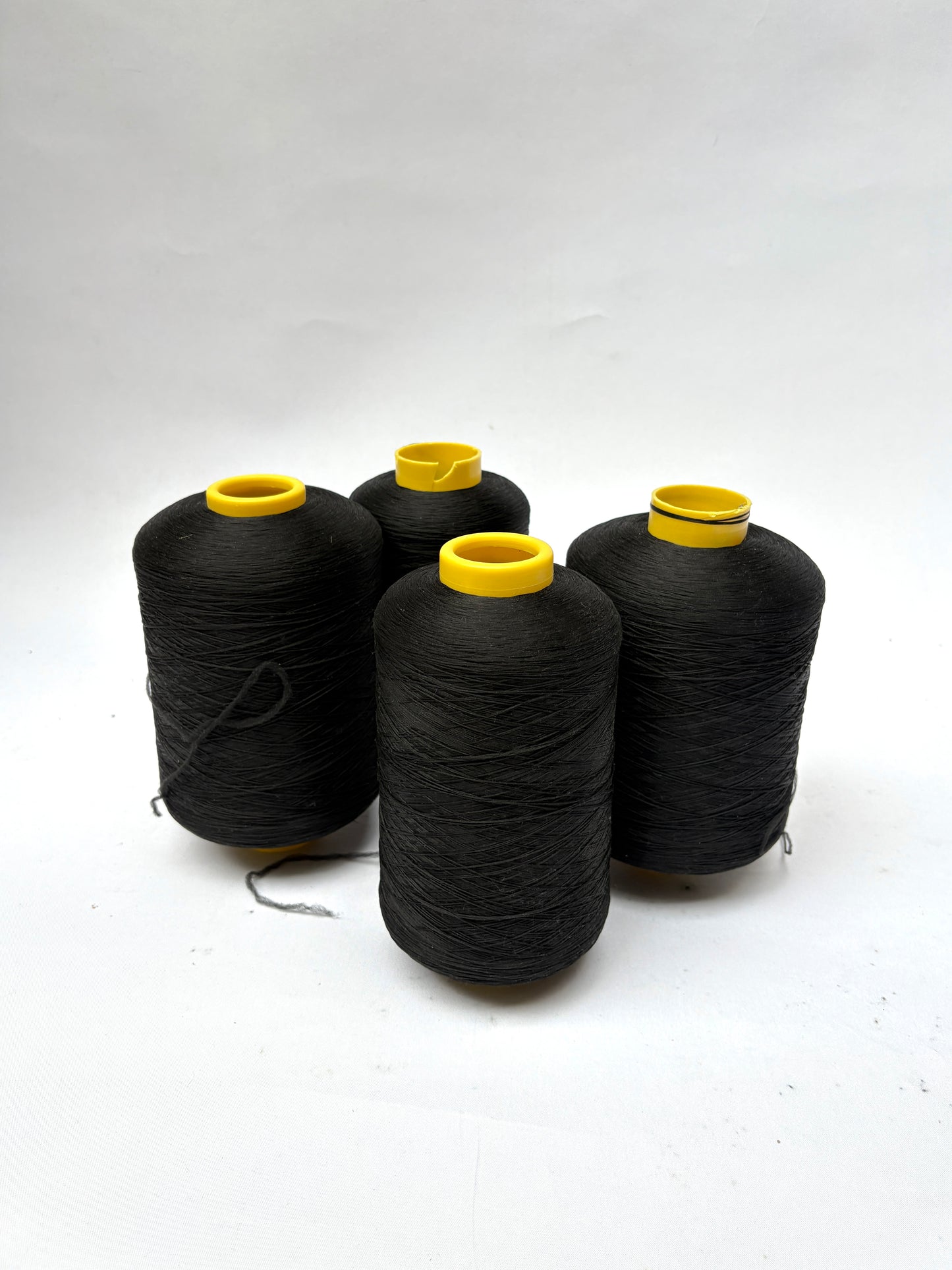 Yarn Cones, Black, Synthetic
