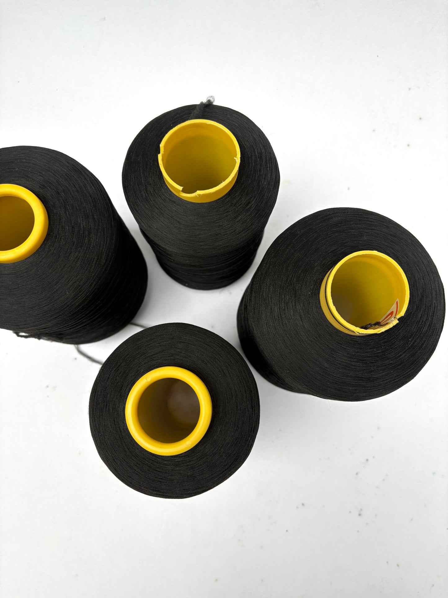 Yarn Cones, Black, Synthetic