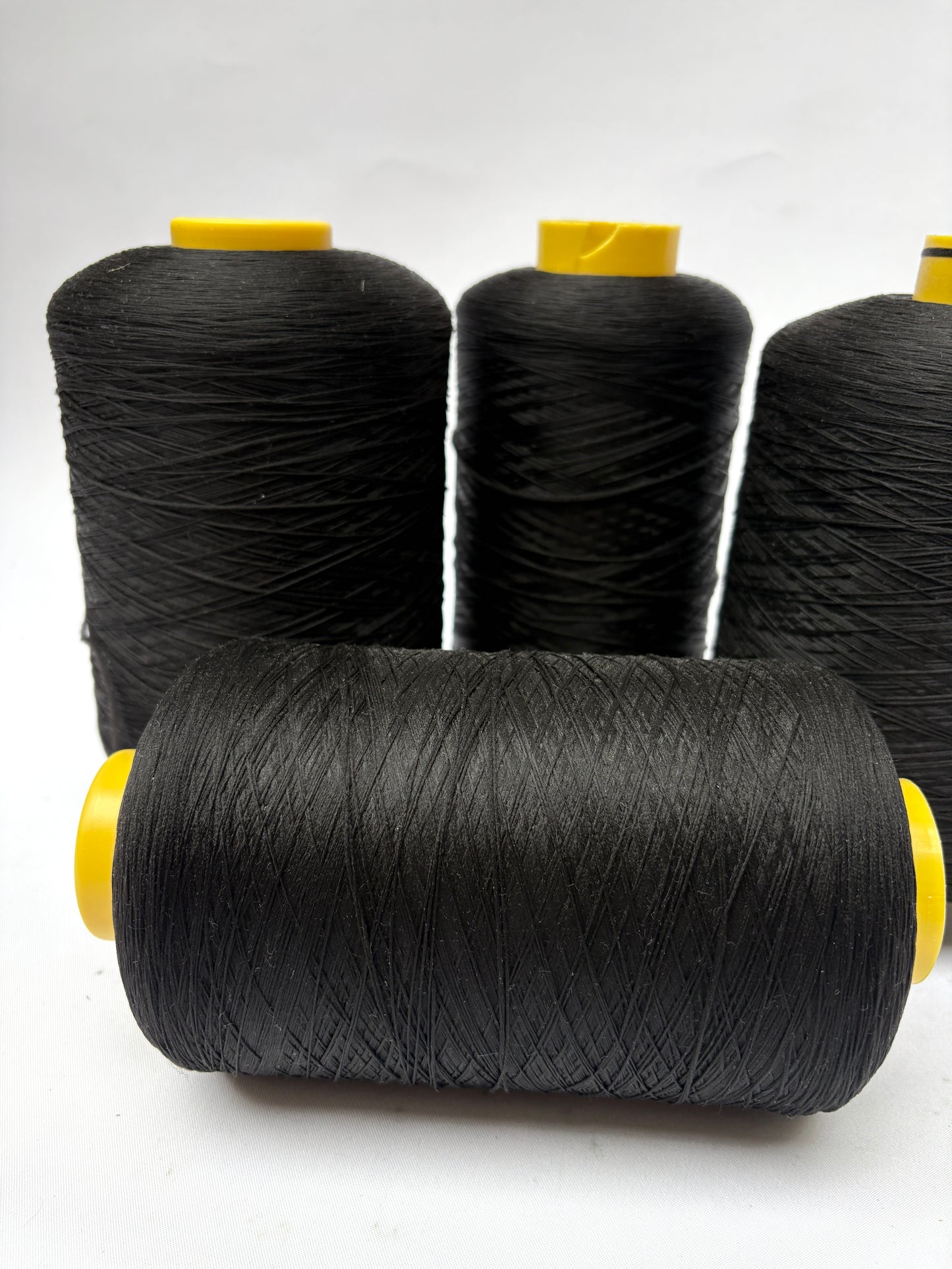 Yarn Cones, Black, Synthetic