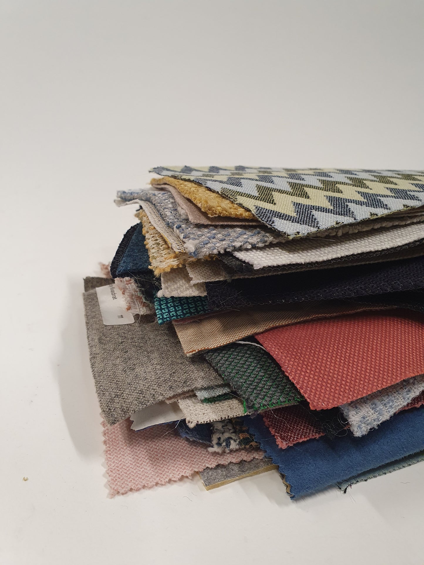 Fabric Swatches, Mixed Colours