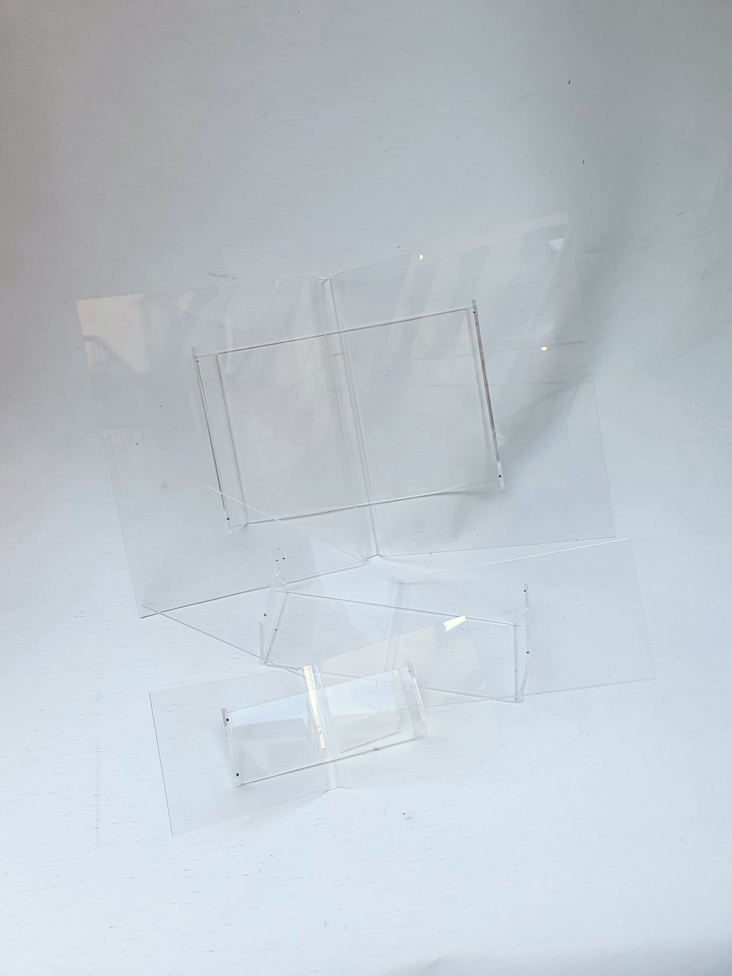 Plastic, V&A Perspex Book Exhibition Cradle, Mix Sizes
