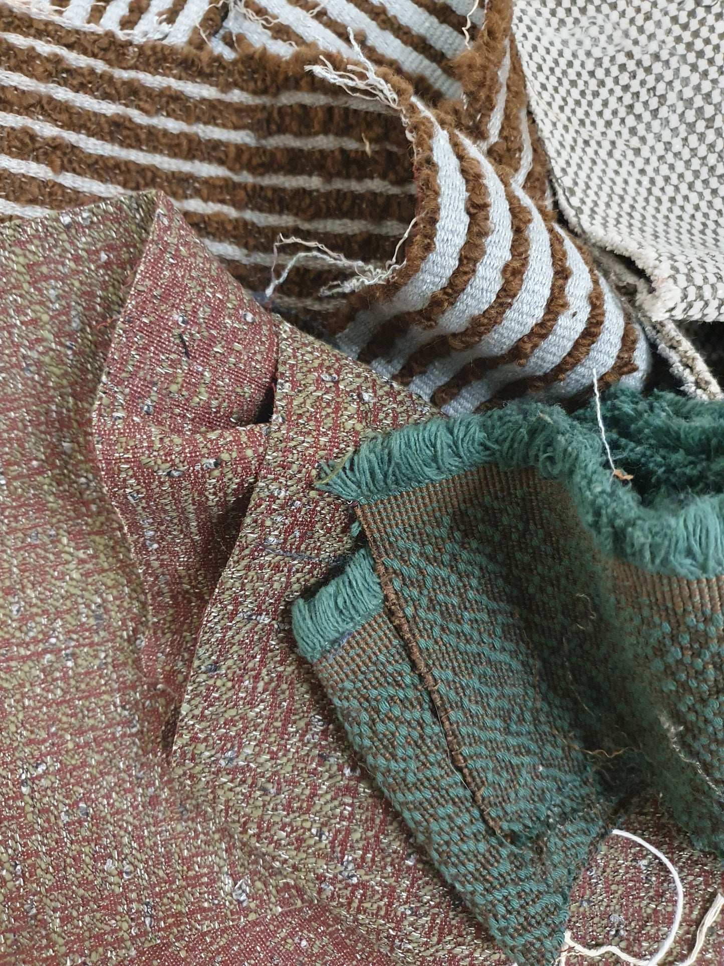 Colourful Patterned Fabric Offcuts, Heavyweight, Mixed Bundle