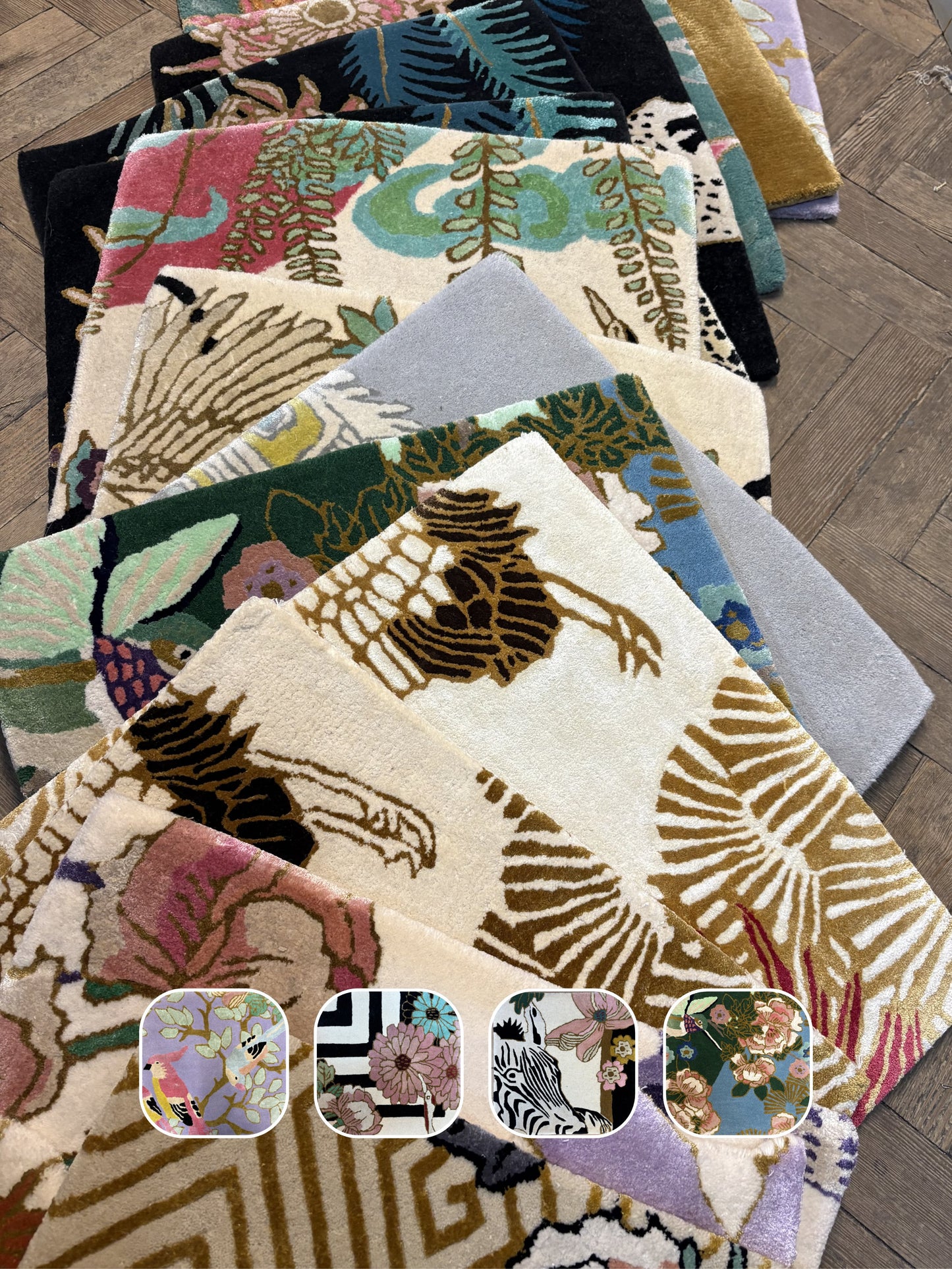 Wendy Morrison Designer Rugs – Hand-Tufted Statement Pieces, Choose-your-piece