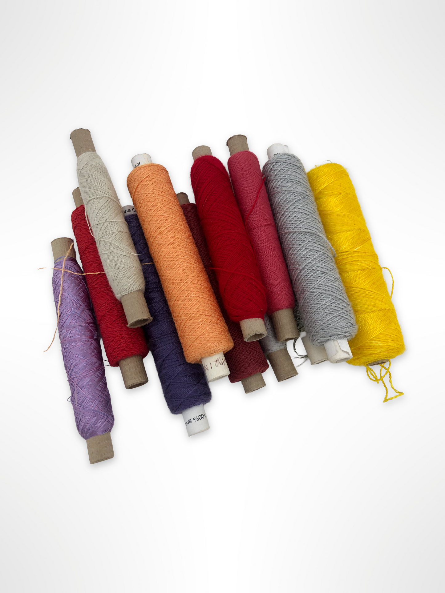 Fine Yarn/Thread, Mixed Coloured