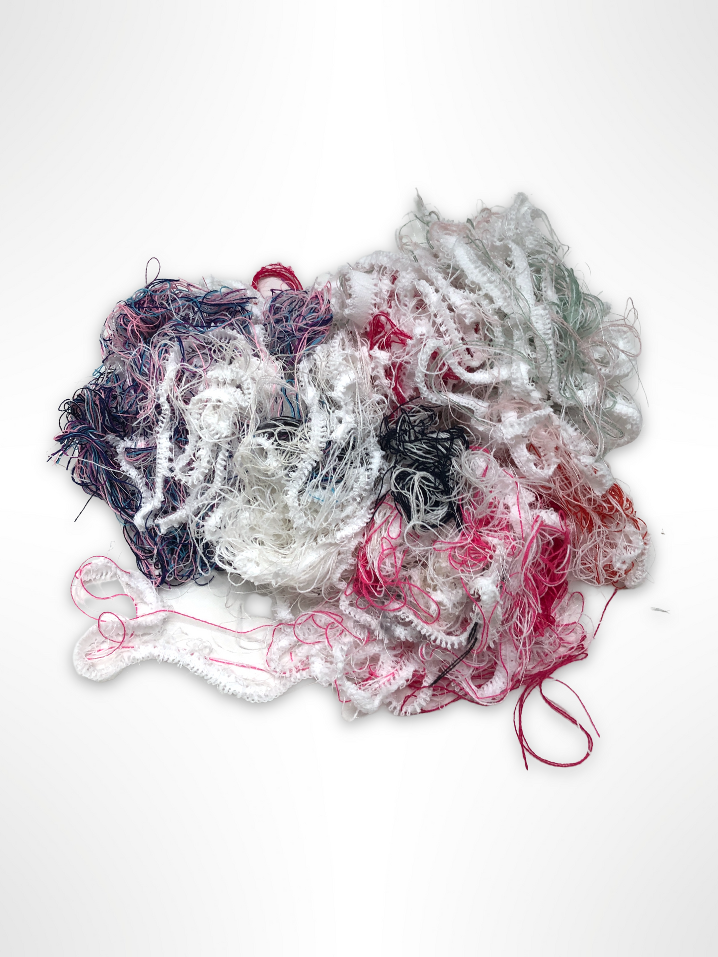 Yarn Fiber Leftovers
