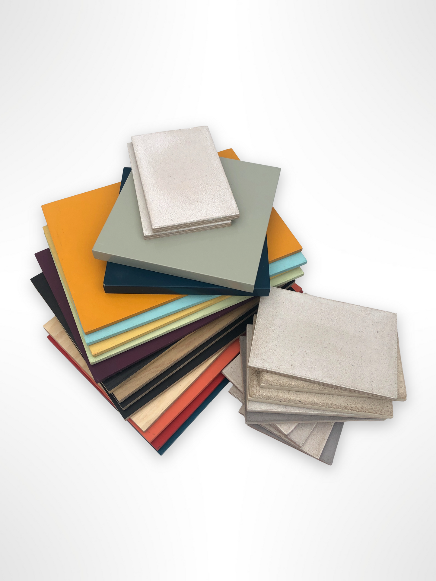 Wood Samples, Coated