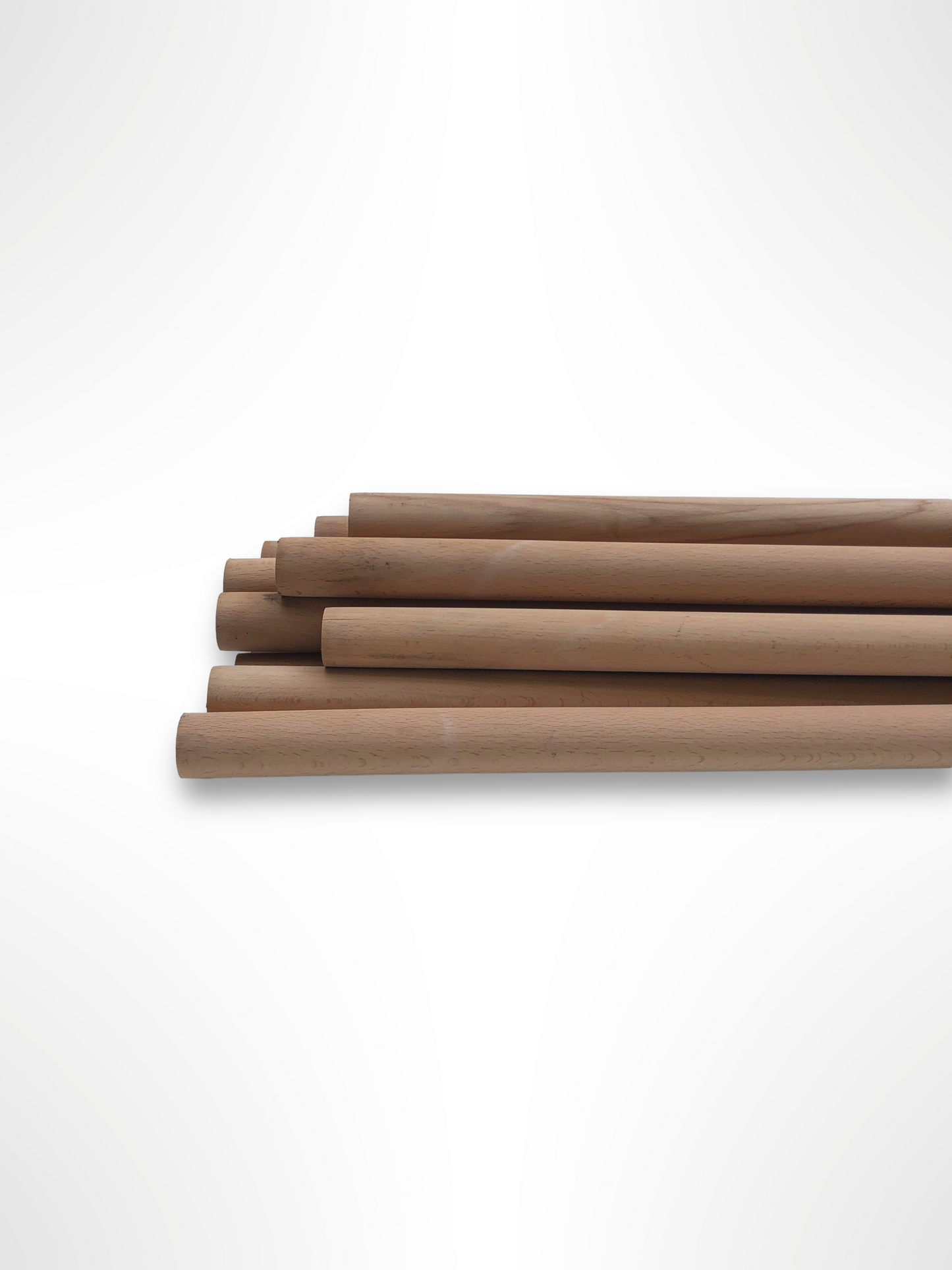 Wood, Beechwood Dowels, Sticks - 155x2.8cm (Collection Only)
