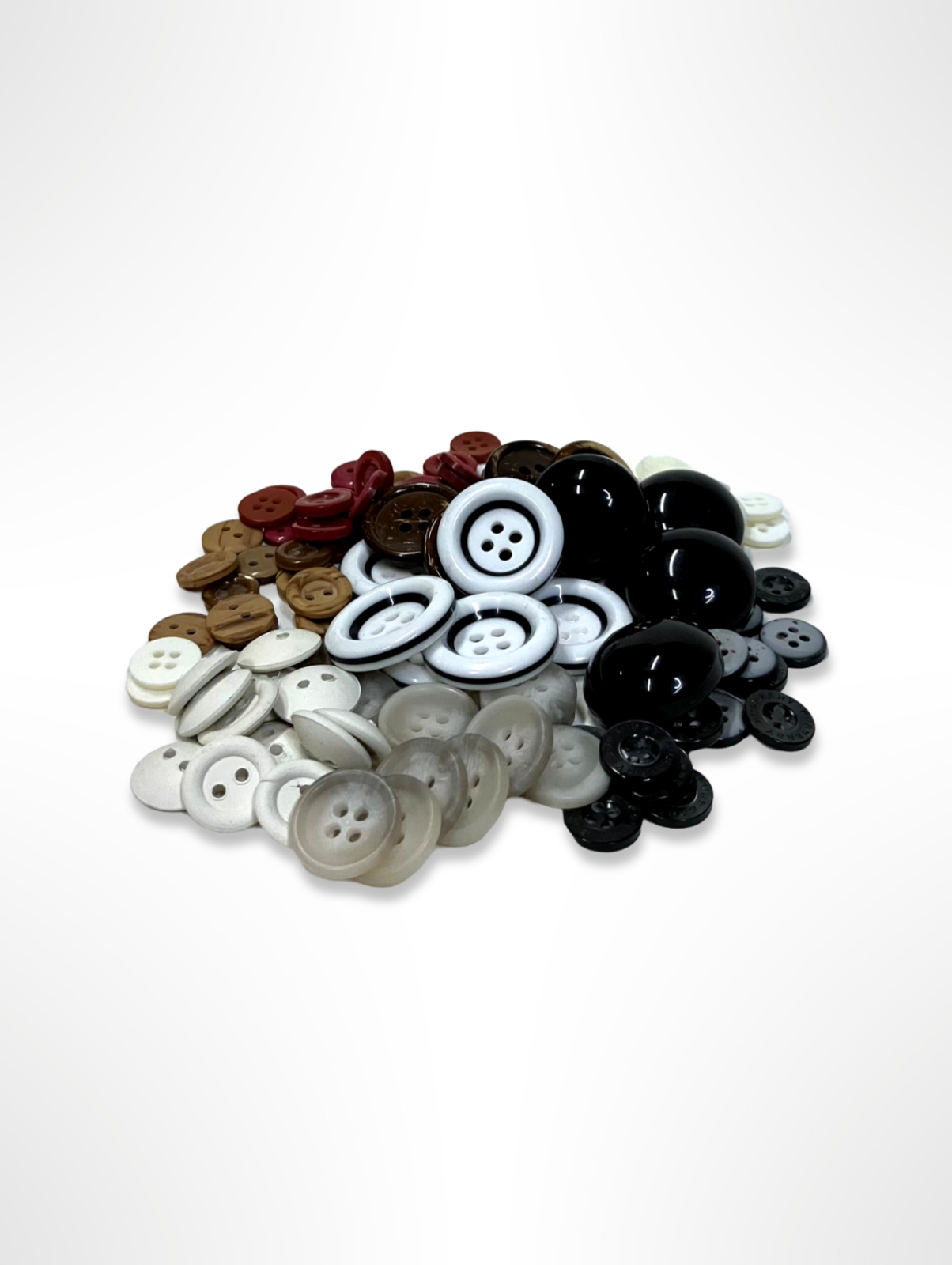 Buttons, Plastic, Mix