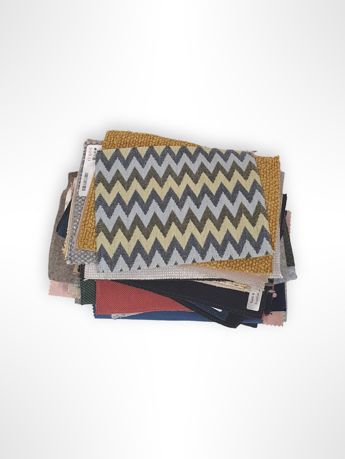 Fabric Swatches, Mixed Colours