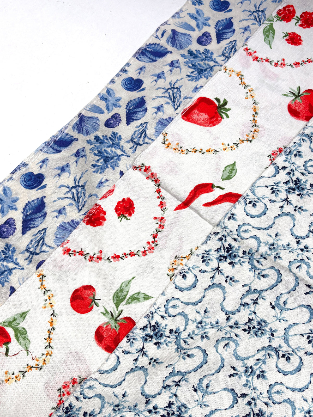 Garden Patterned Cotton Fabric Bundle of 3 from Nobody’s Child *ONE-OFF*