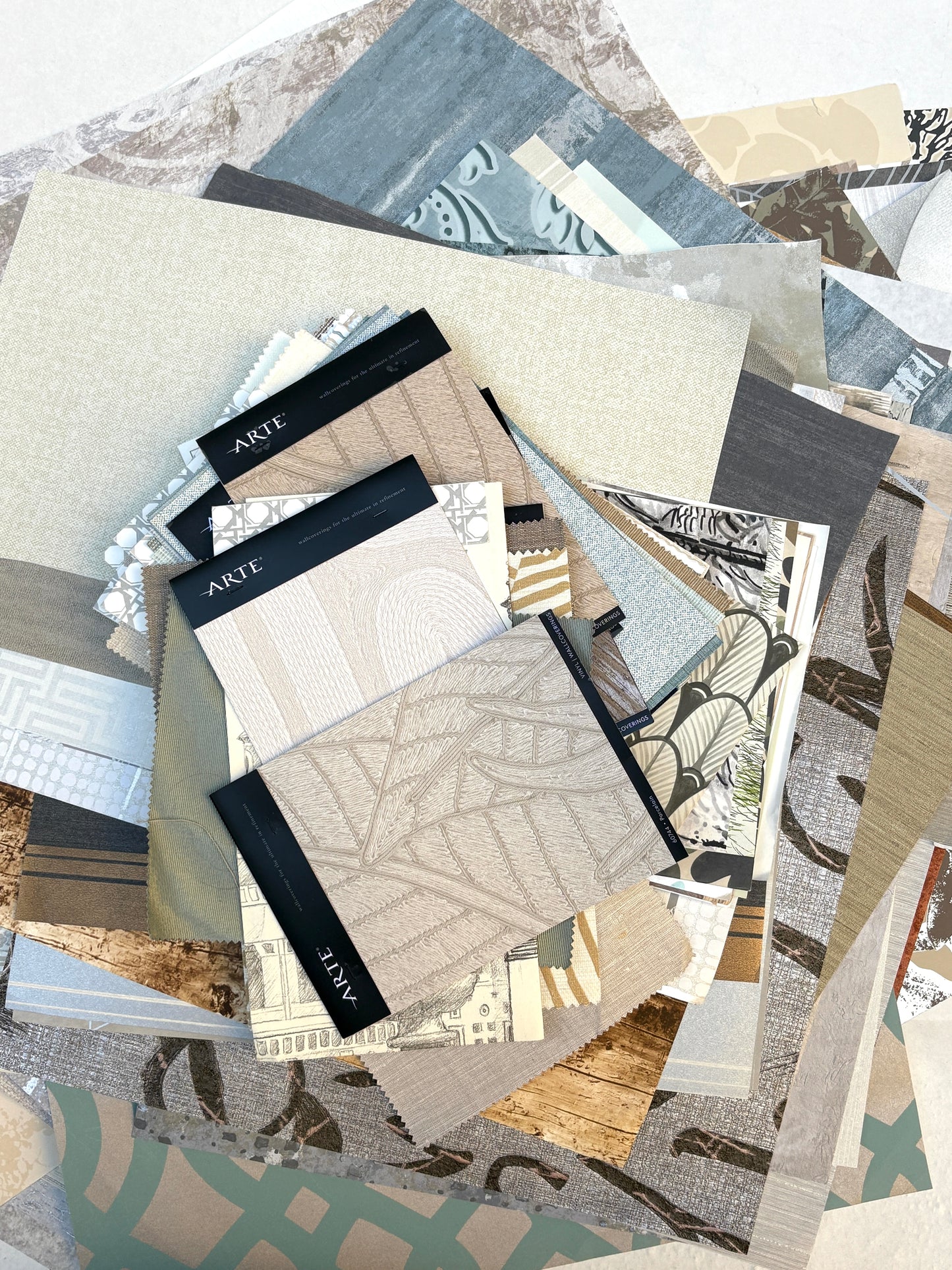 Architectural Materials, Wallpaper Samples, Mixed Bundle