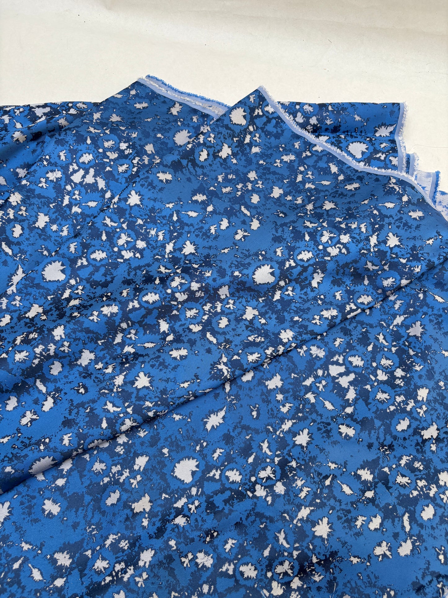 Fabric, Silk Blend, Textured Jacquard, Medium Weight, End of Roll, Choose-your-colour