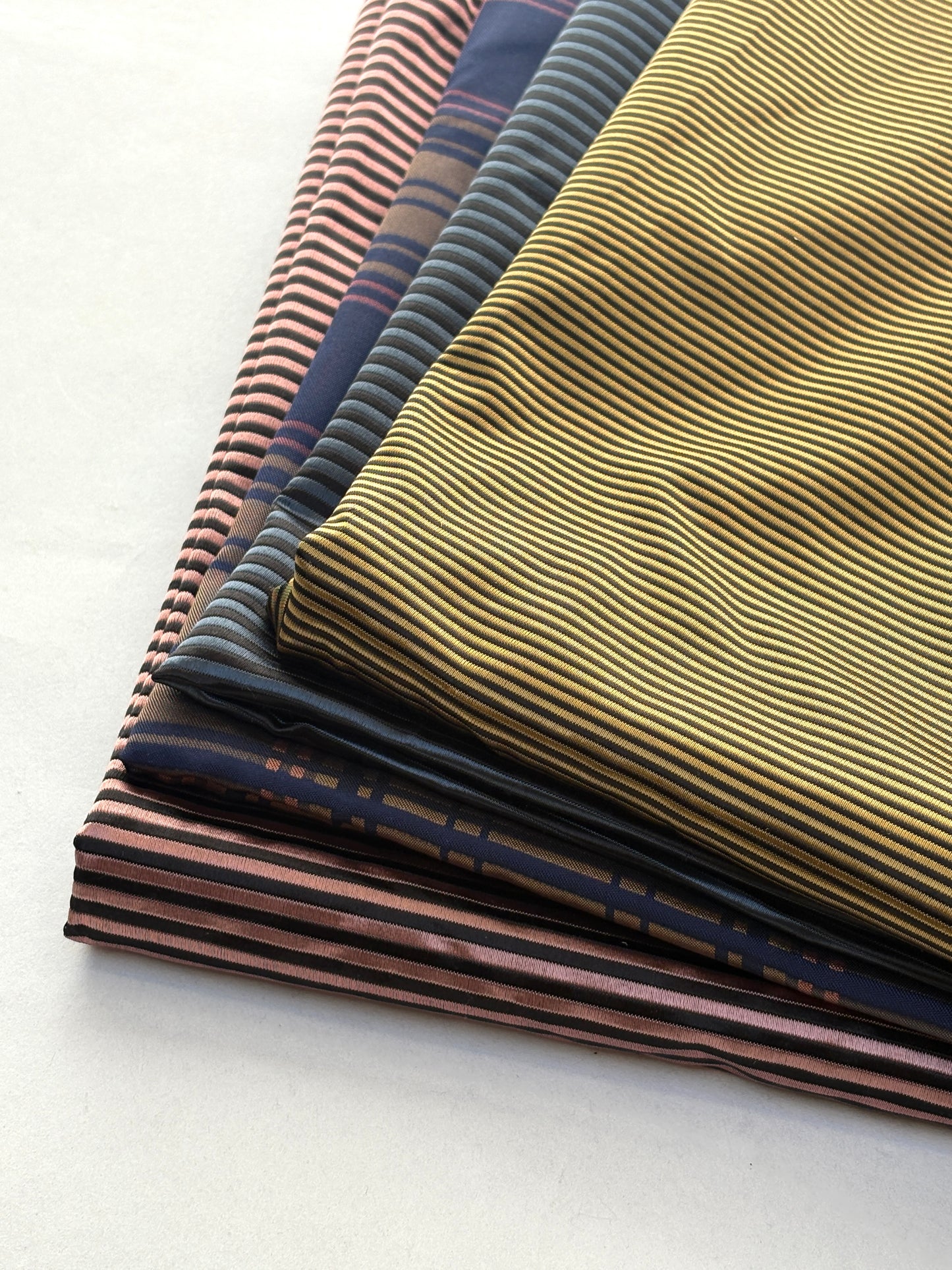 Fabric, Silk Blend Twill, Classic Patterned, End of Roll, Choose-your-colour