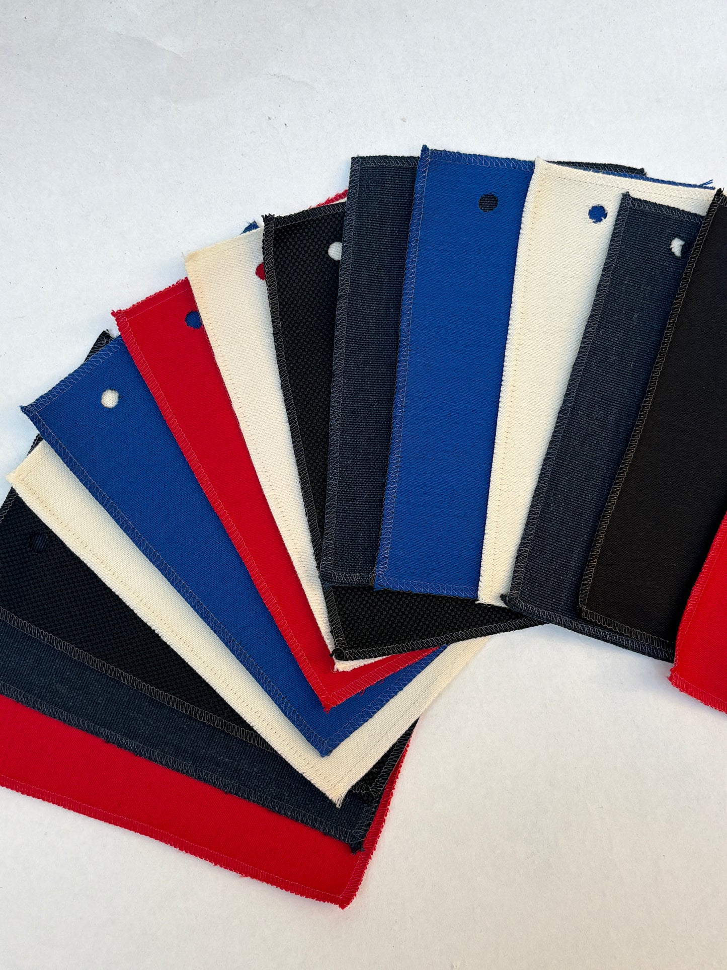 Classic Nautical Palette Fabric Sample Bundle of 14 from Vitra *ONE-OFF*