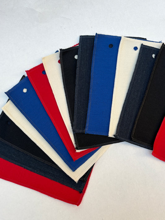 Classic Nautical Palette Fabric Sample Bundle of 14 from Vitra *ONE-OFF*